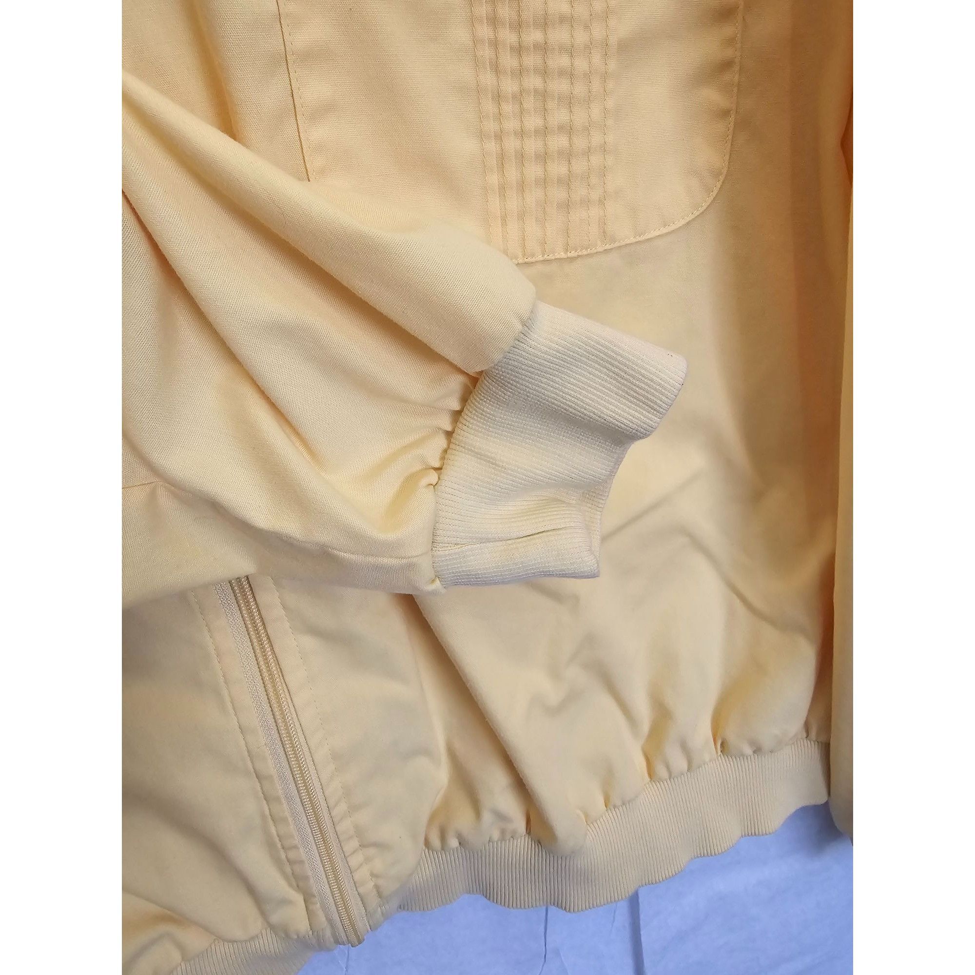 Blair John Blair Men's Yellow Zip-Up Jacket 2XL Polyester & Cotton Size US XXL / EU 58 / 5 - 5 Thumbnail