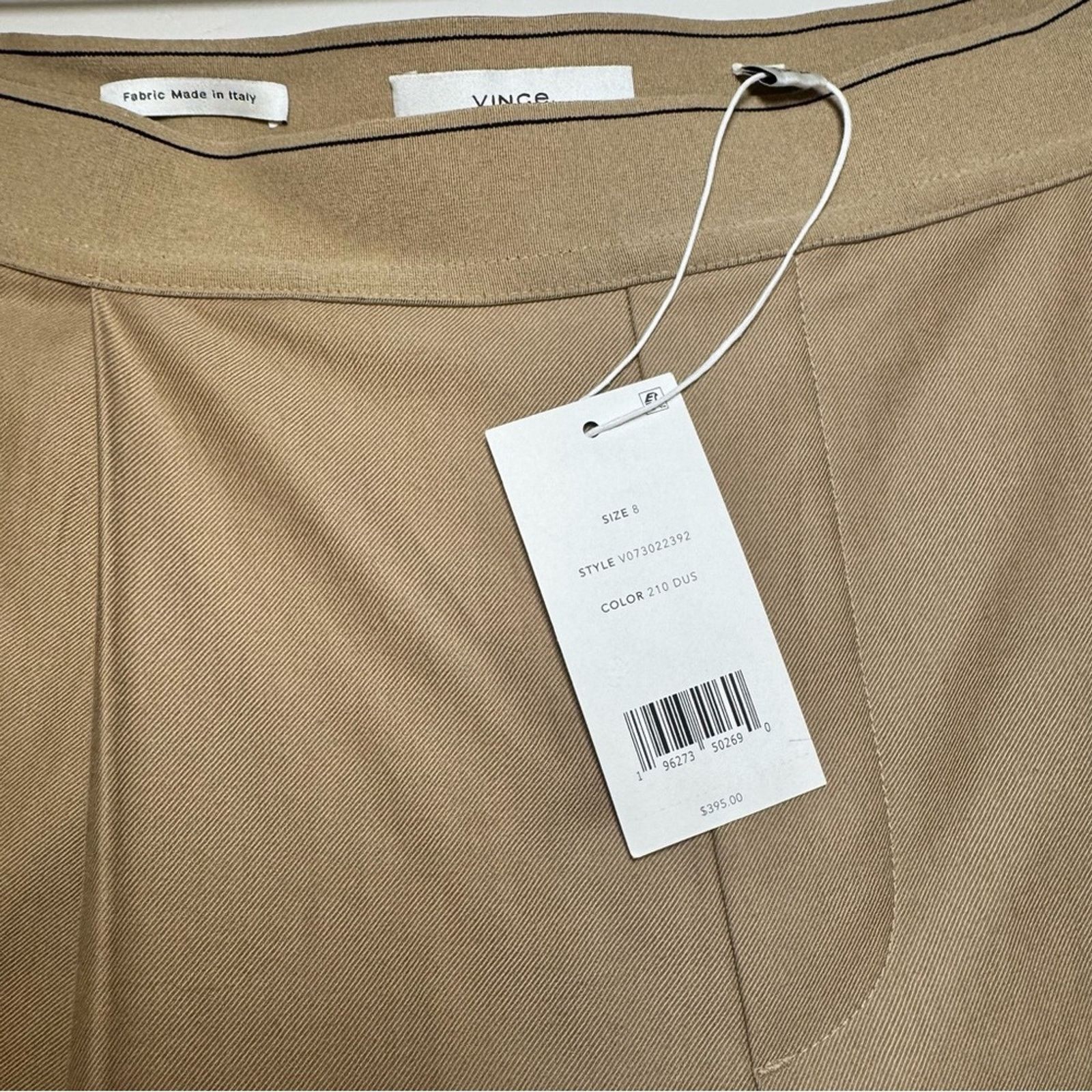 Vince Vince Beige Wide-Leg Trousers Size 30" / US 8 / IT 44 - 7 Thumbnail