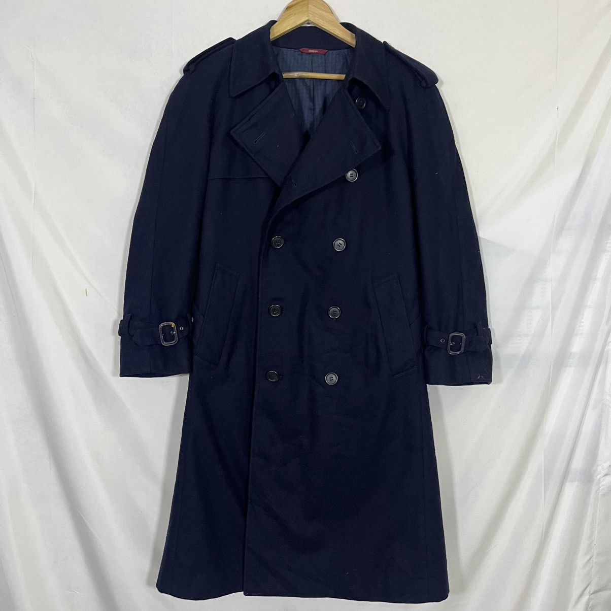 Yohji Yamamoto D’URBAN DOUBLE BREASTED TRENCH COAT JACKET Size US M / EU 48-50 / 2 - 1 Thumbnail