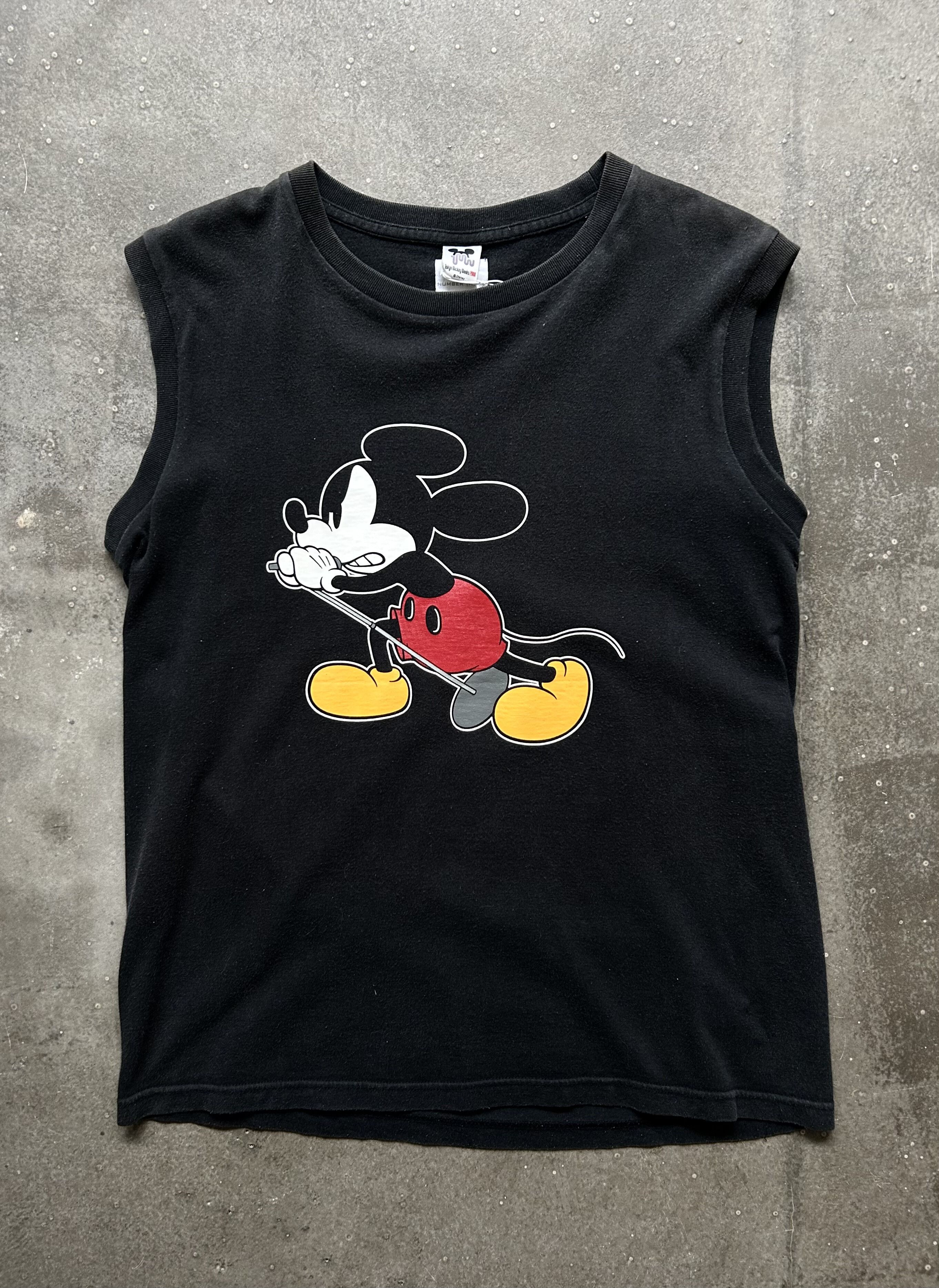 Number (N)ine G-Dragon Mickey Mouse Sleeveless Tee Size US M / EU 48-50 / 2 - 1 Thumbnail