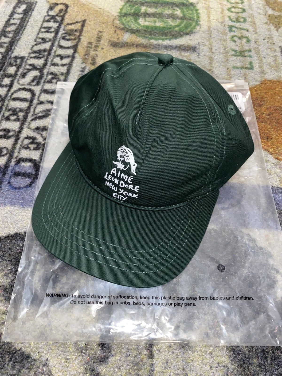 Aime Leon Dore Aime Leon Dore Form Logo Hat Botanical Green | Grailed