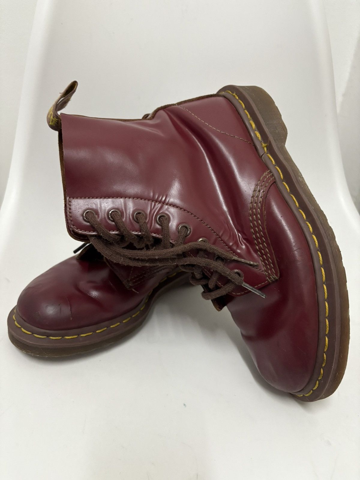 Dr. Martens Vintage 80s Dr. Martens 1460 boots Red Cherry Size US 7 / EU 40 - 2 Thumbnail