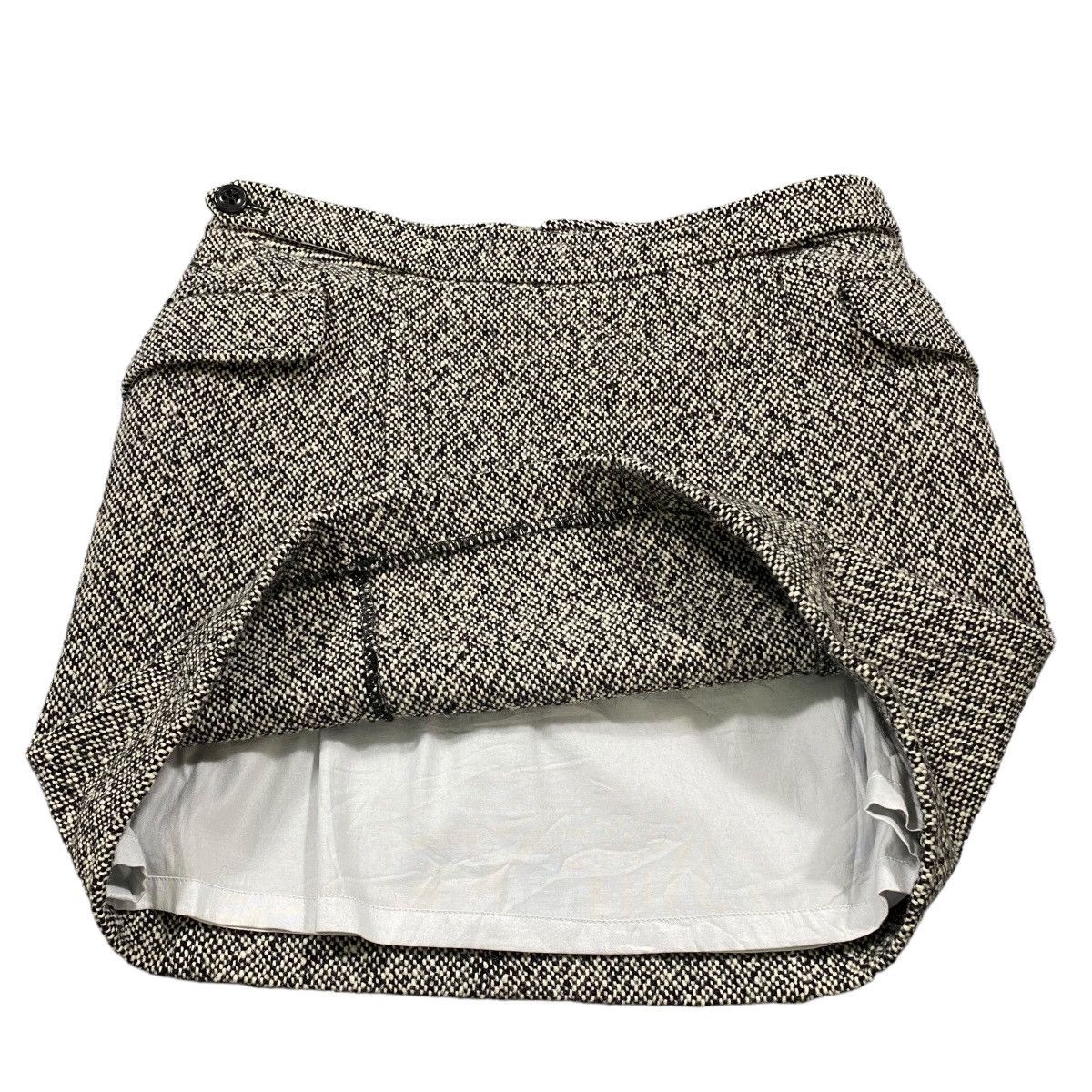 A.P.C. Vintage Apc Mini Skirt Wool M Size Grey Colour Size 30" / US 8 / IT 44 - 4 Thumbnail
