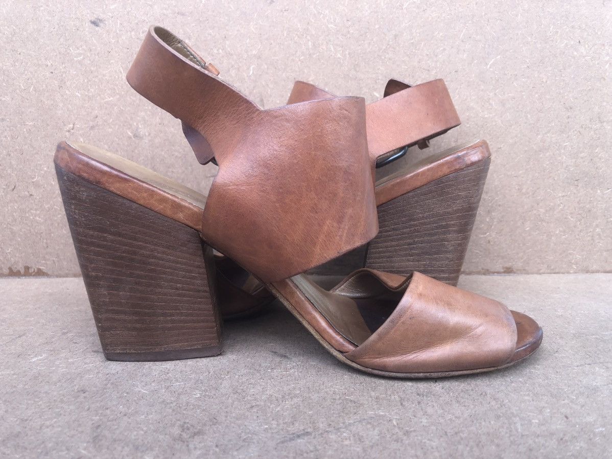 Marsell Marsell Brown Cslfskin Leather Women’s Heels Size 38.5 Size US 8.5 / IT 38.5 - 5 Thumbnail