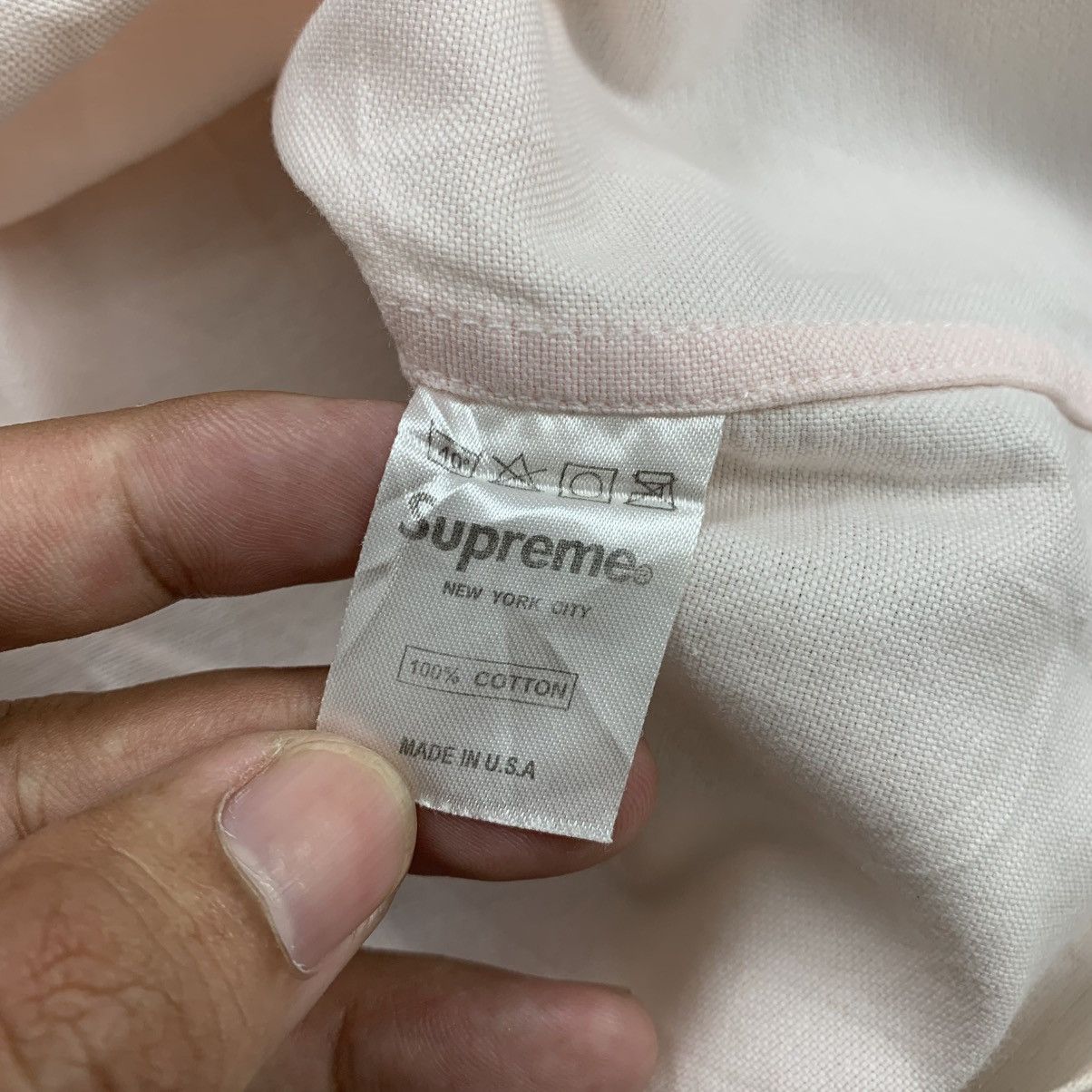Supreme Supreme Button Down Pink Shirt Size US M / EU 48-50 / 2 - 7 Thumbnail