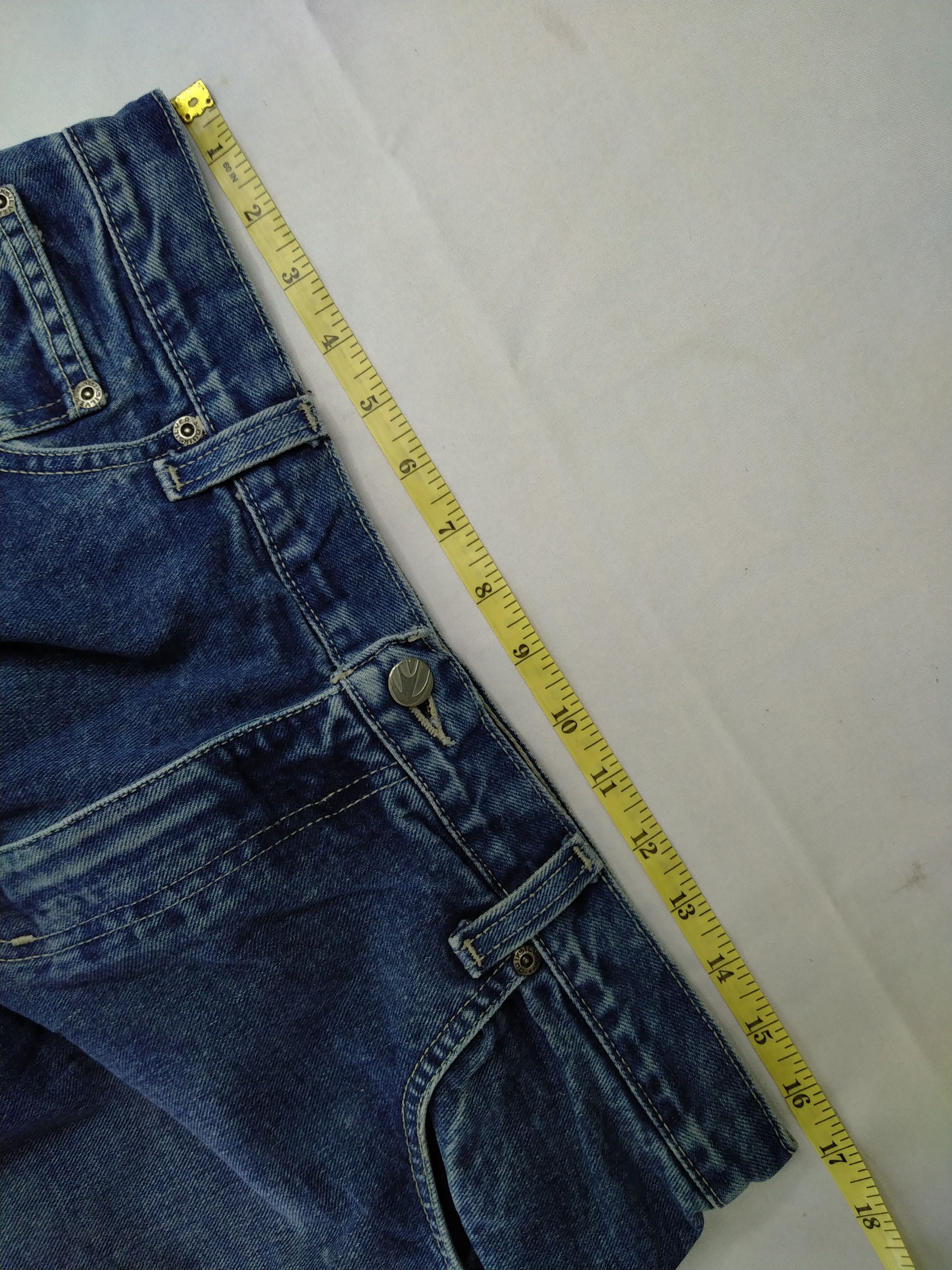 Japanese Brand Quiksilver Distressed Denim 33x30.5 JN099 Size US 33 - 5 Thumbnail