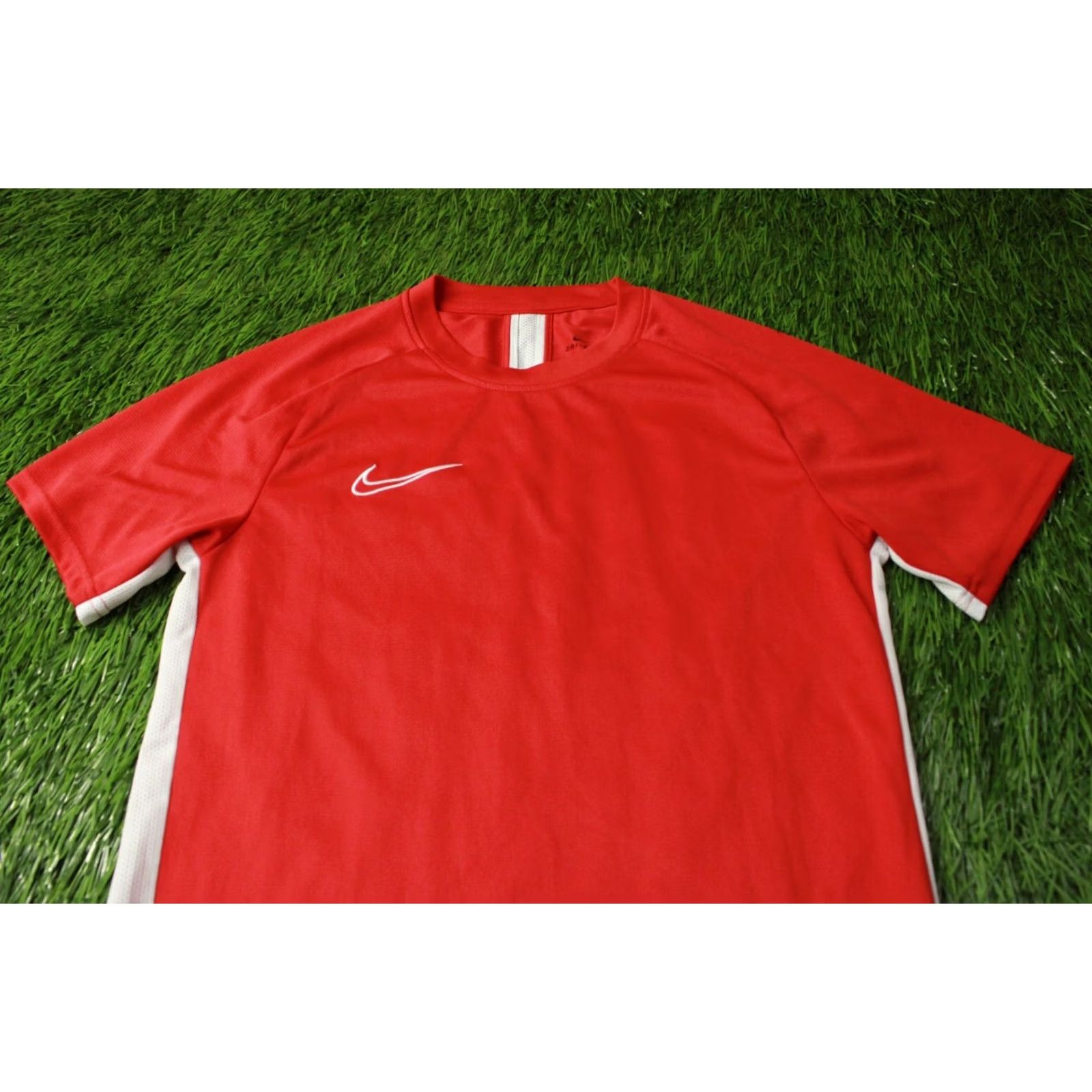 Nike Nike Academy Dri-FIT Soccer Shirt Men Size S Red White Short Sleeve Football Jersey Tee Size US S / EU 44-46 / 1 - 2 Thumbnail