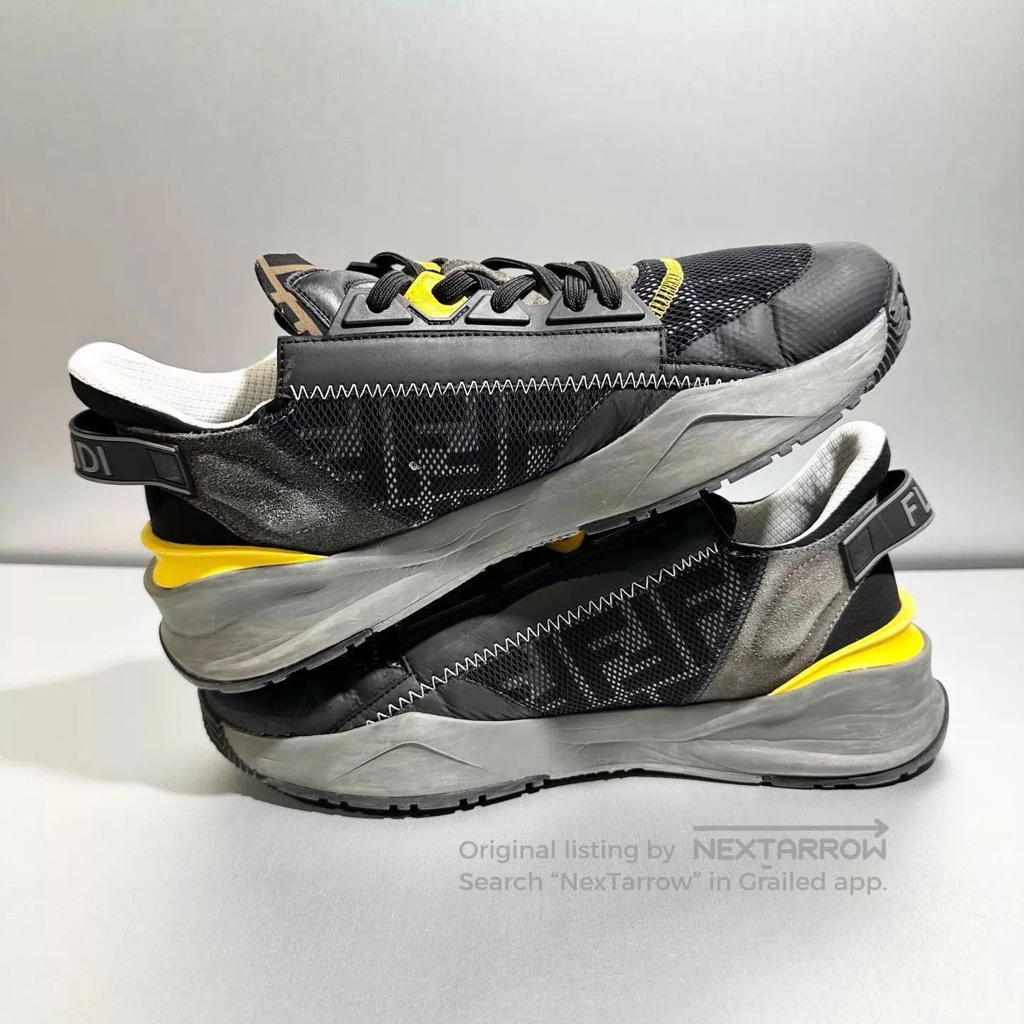 Fendi Multi Color Lowtop Sneakers Size 8. Size US 8 / EU 41 - 4 Thumbnail
