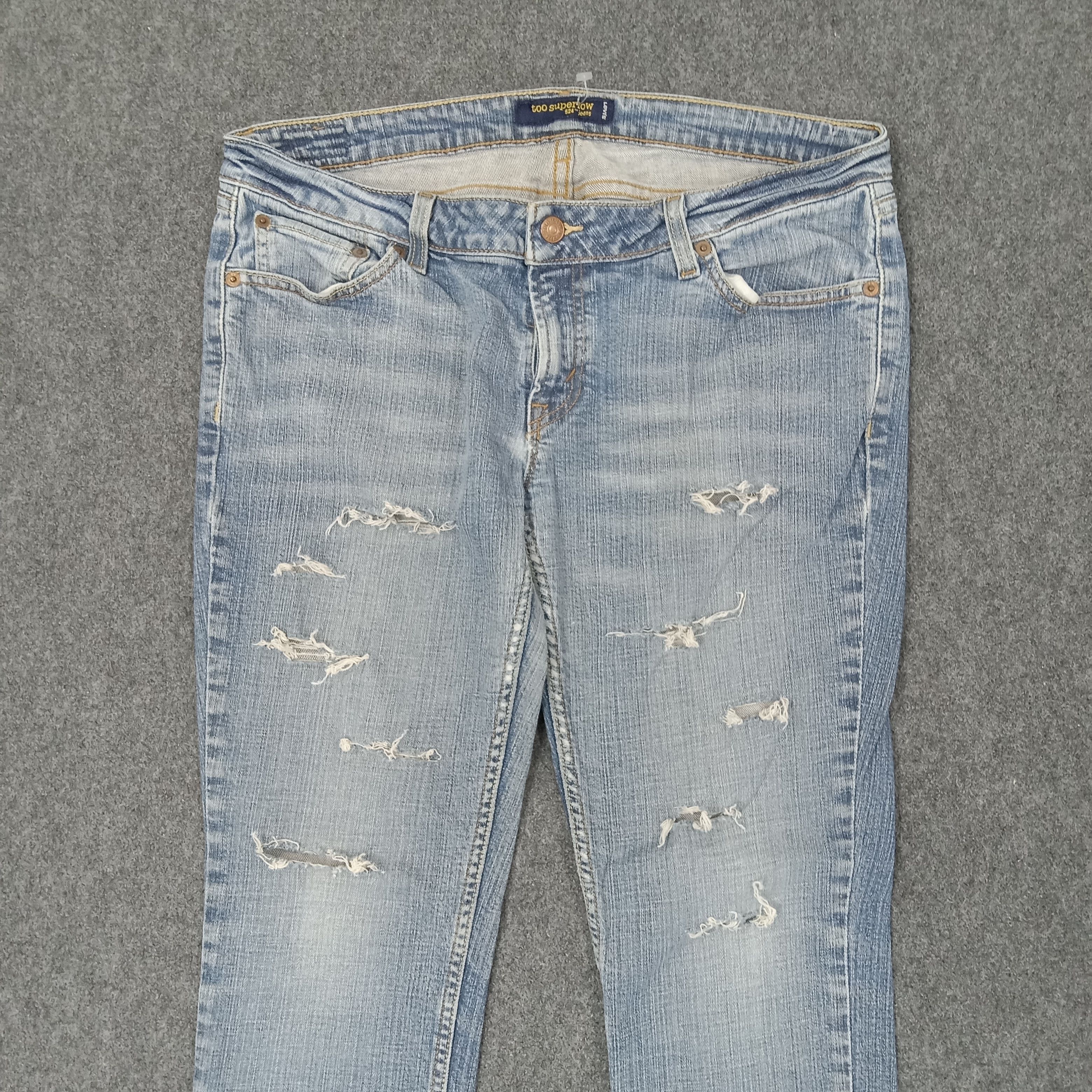 Levi's Levi's American Distressed Style Denim Jeans C244N9 Size US 34 / EU 50 - 2 Thumbnail