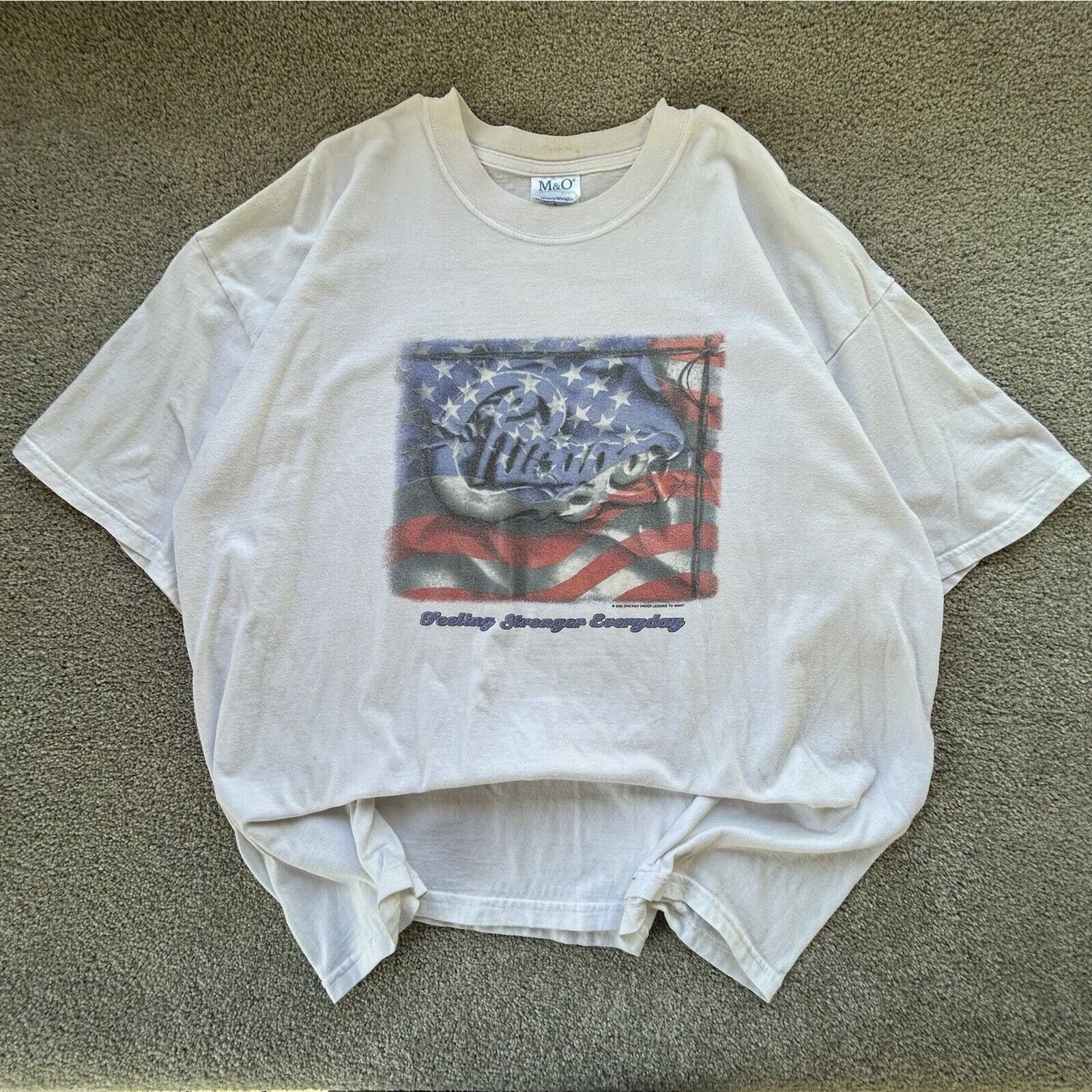 Vintage Chicago Band Shirt Adult XL Feeling Stronger Everyday Size US XL / EU 56 / 4 - 1 Thumbnail