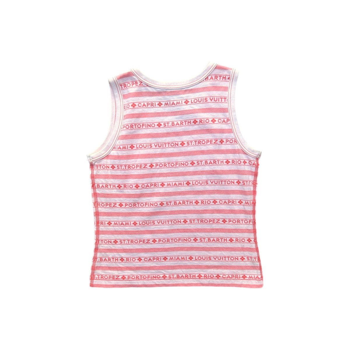 Louis Vuitton Vintage Louis Vuitton Tank Top Size S / US 4 / IT 40 - 6 Thumbnail