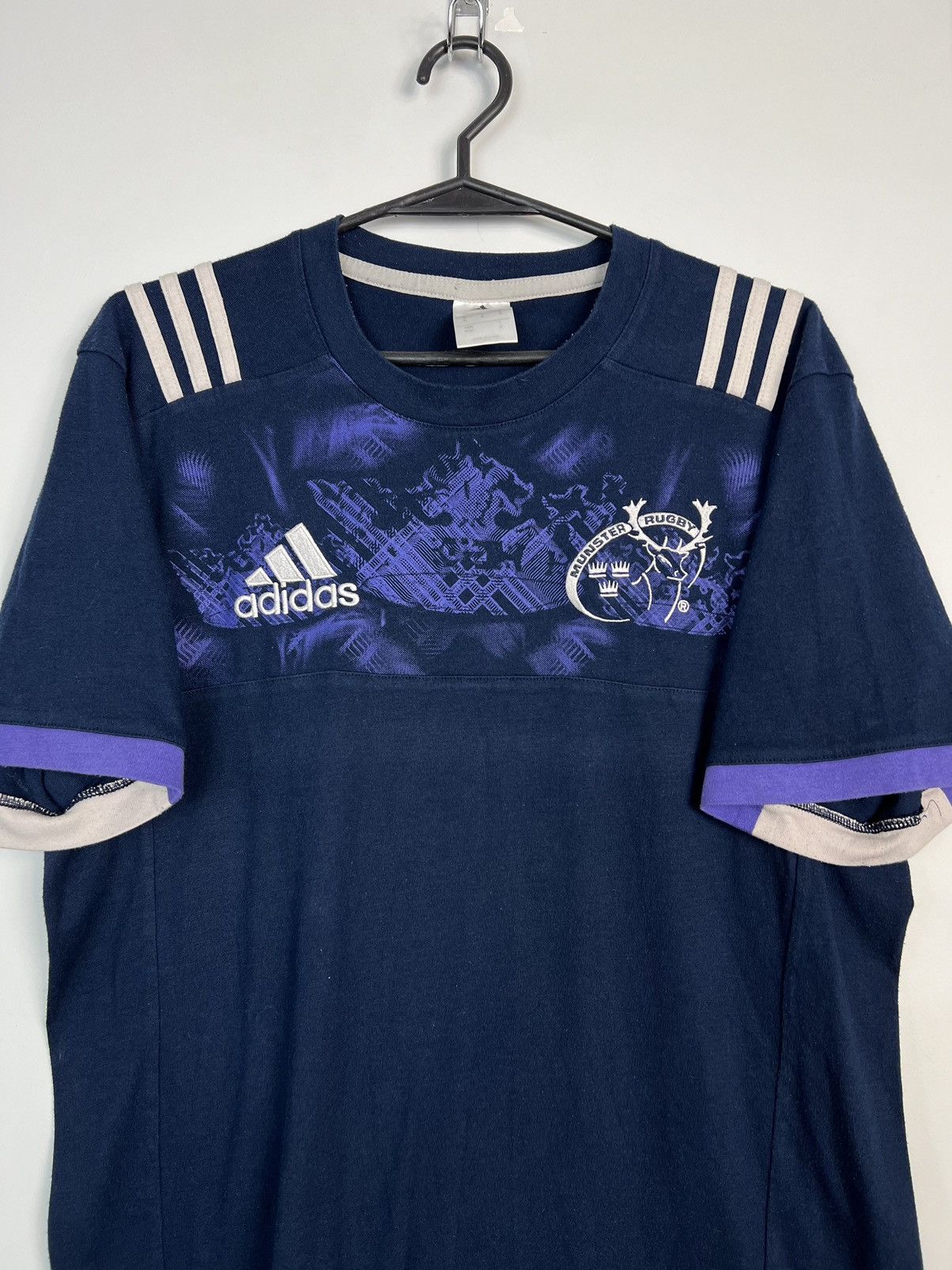 Adidas Tshirt Adidas Munster Rugby Cotton Size US M / EU 48-50 / 2 - 2 Thumbnail