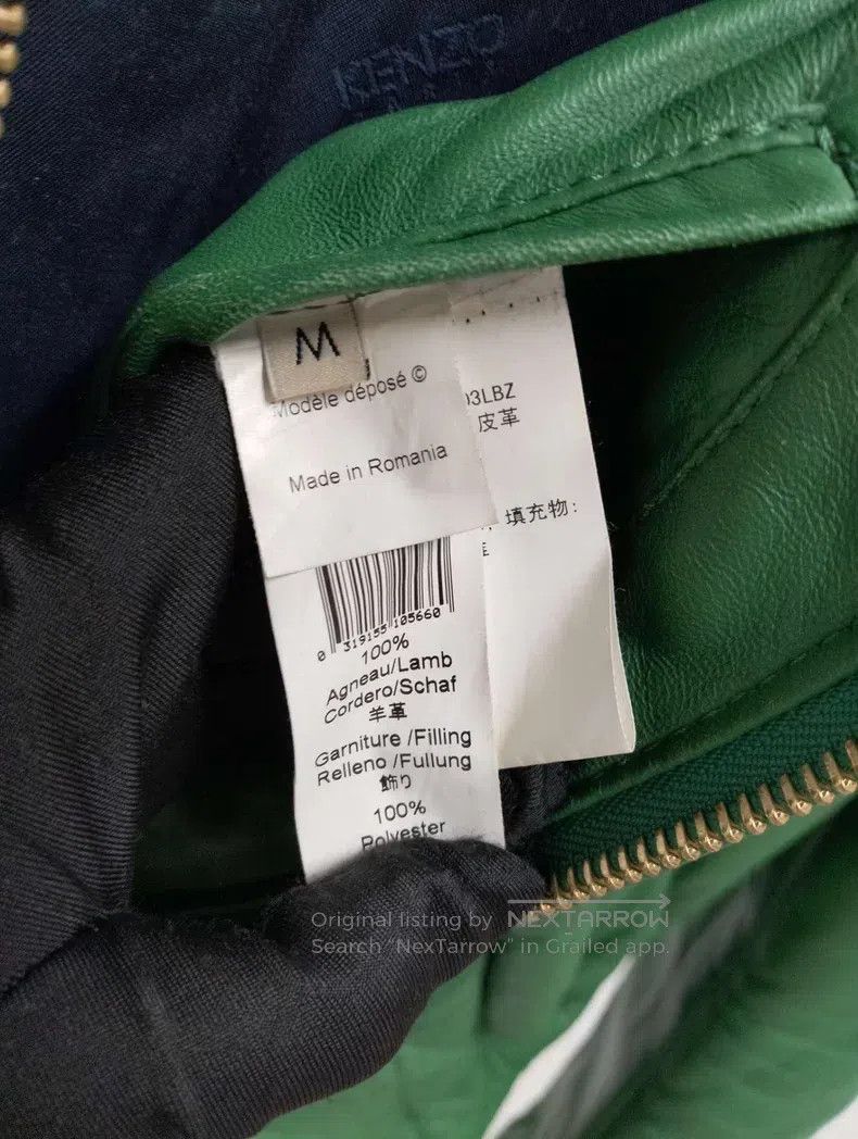 Kenzo Kenzo Leather Jacket Size M / US 6-8 / IT 42-44 - 4 Thumbnail