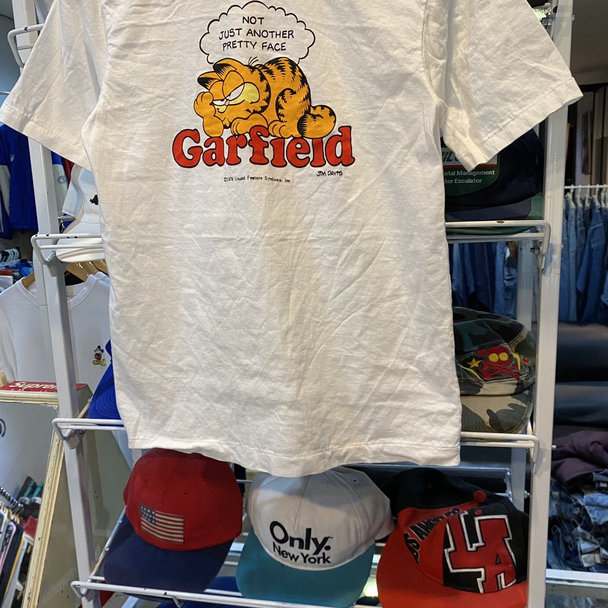 Vintage VINTAGE‼️Garfield Not Just Another Pretty Face In Dream Size US XS / EU 42 / 0 - 4 Thumbnail