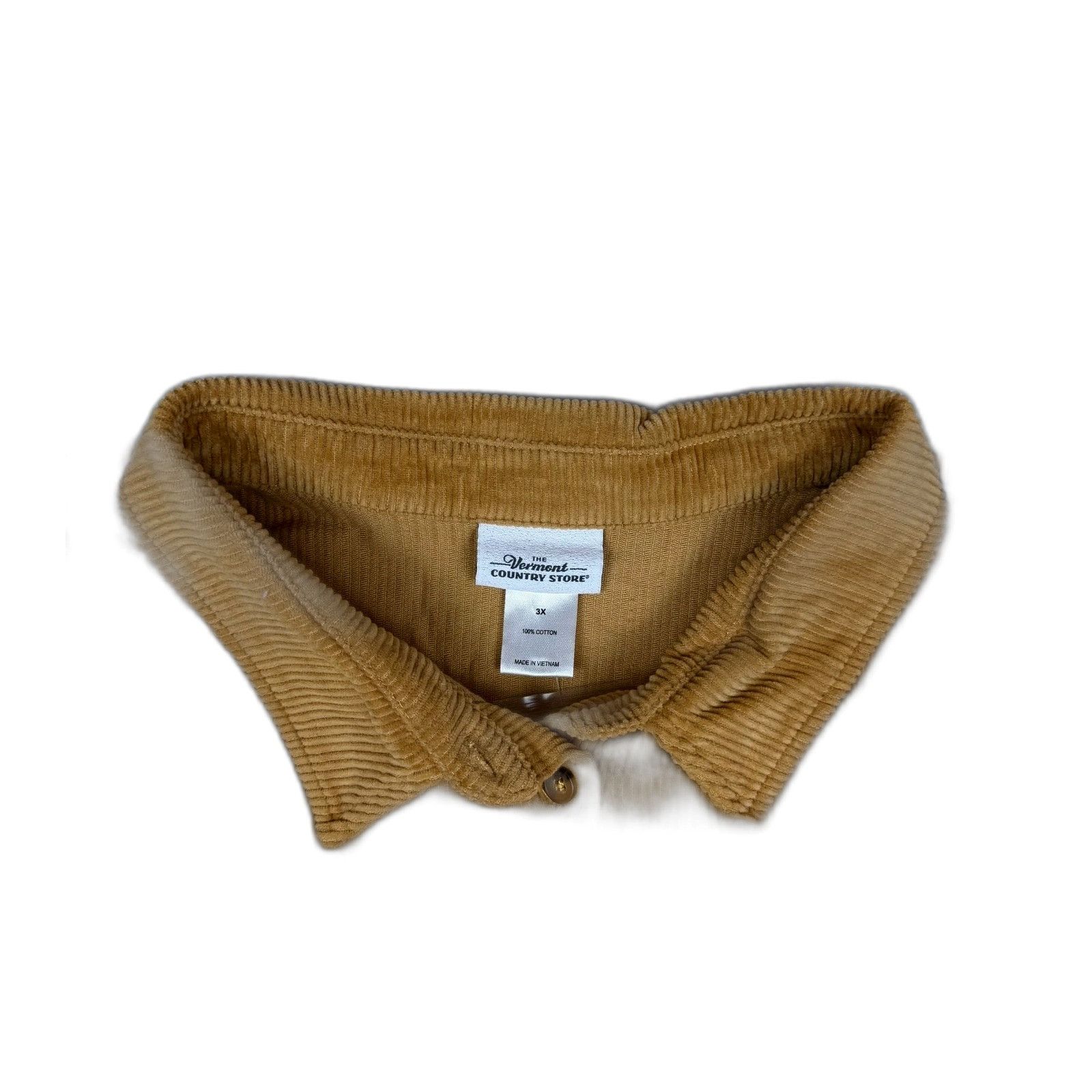 The North Face The Vermont Country Store Tan Button Down Corduroy Shacket S Size US M / EU 48-50 / 2 - 5 Thumbnail