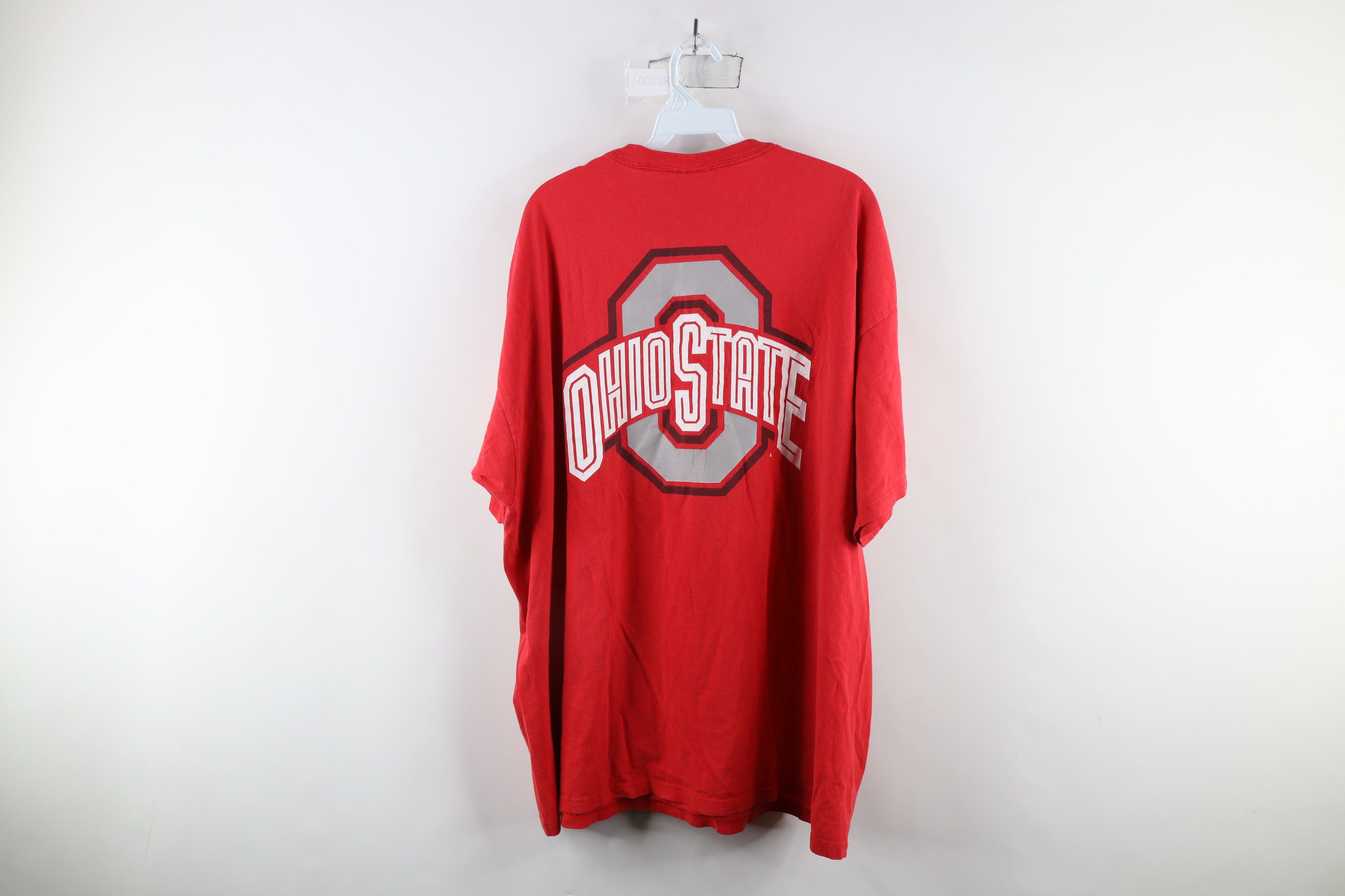 Nike × Vintage Vintage Nike Swoosh Dot the I Ohio State University Shirt Size US XXL / EU 58 / 5 - 11 Thumbnail
