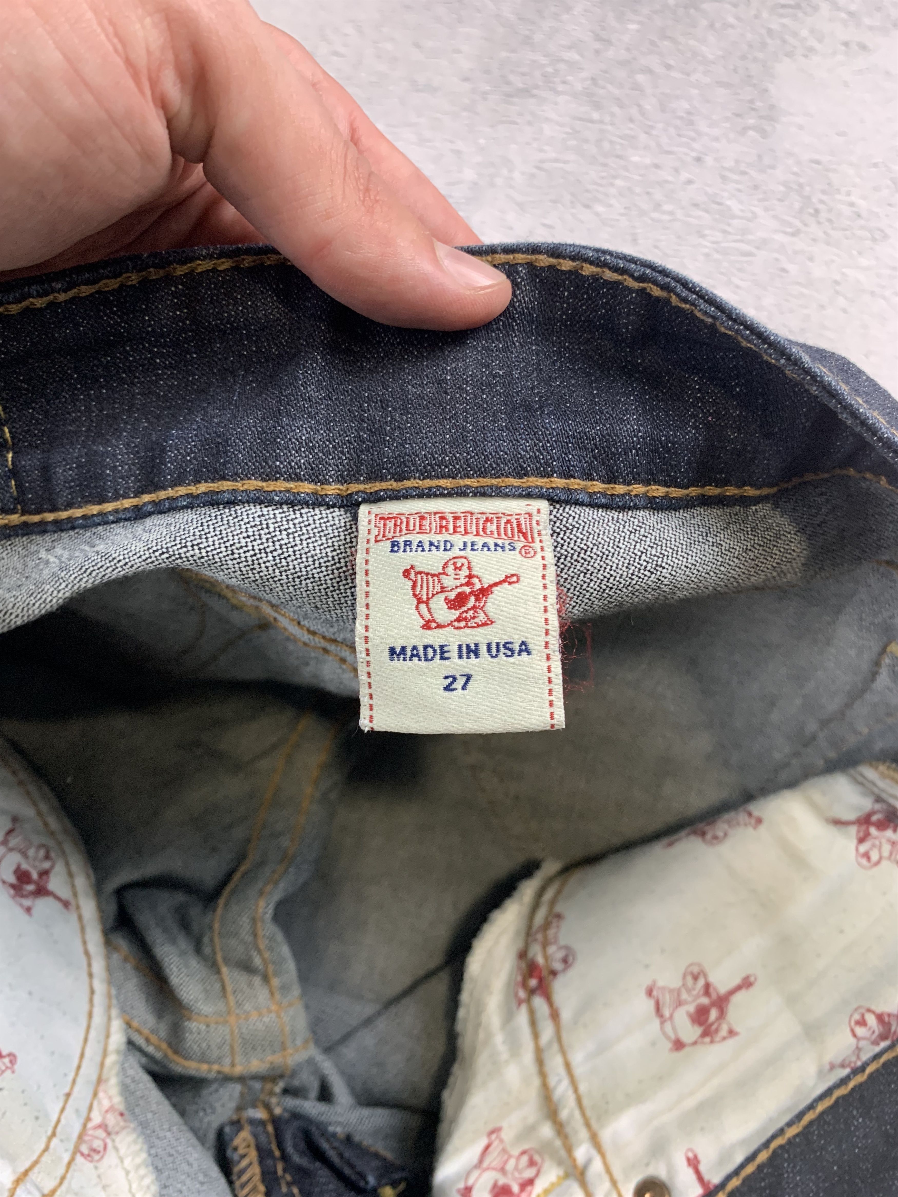 Japanese Brand × True Religion × Vintage Vintage True Religion jeans Size 27" / US 4 / IT 40 - 7 Thumbnail