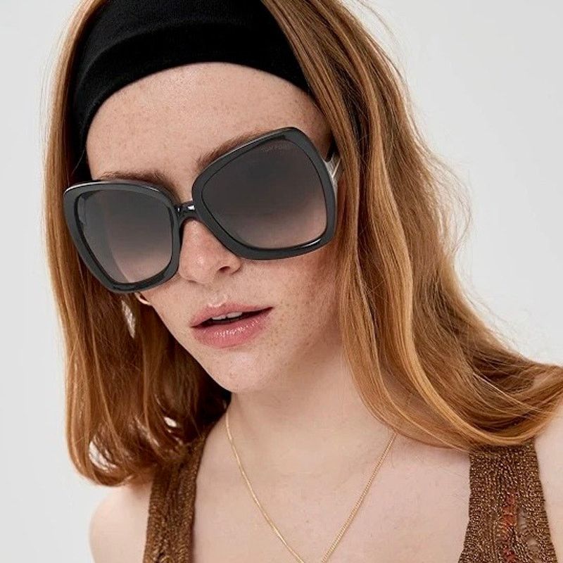Tom Ford New, TOM FORD Jerry Sunglasses TF1222 01B Authentic Size ONE SIZE - 7 Thumbnail
