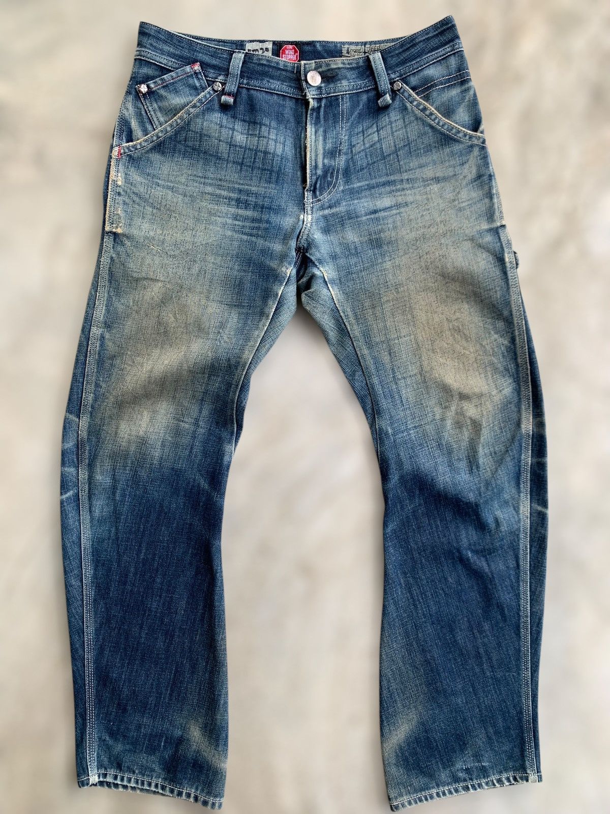 Go Wind Stopper Denim Rare Design By Edwin