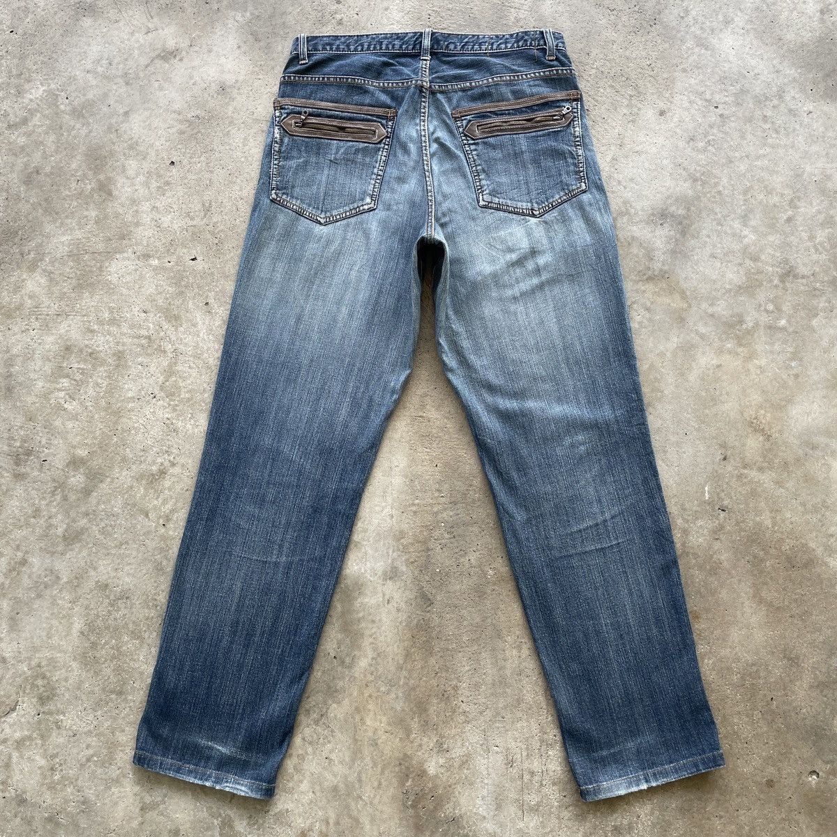 Japanese Brand Vintage Field/Dream Japan Denim Jeans Pants Faded W32 Size US 32 / EU 48 - 11 Thumbnail