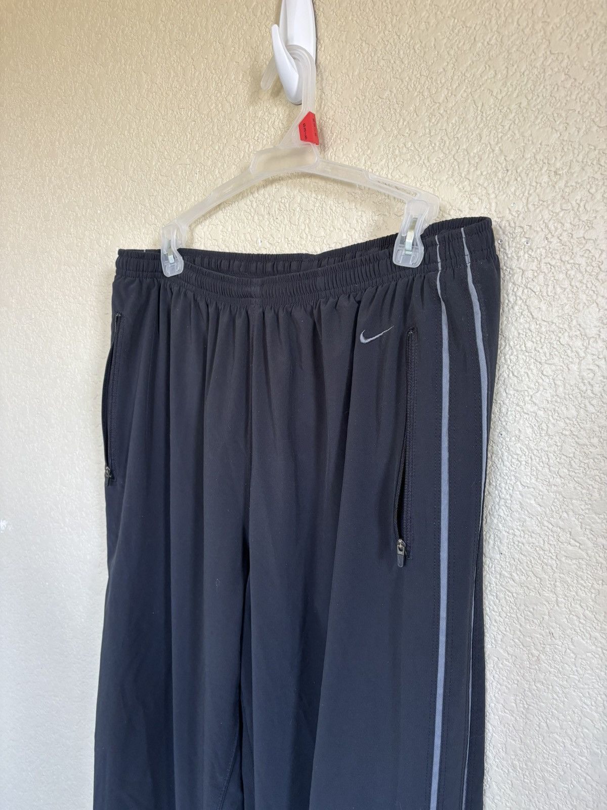 Nike Vintage Black Nike Striped Sweatpants Size US 36 / EU 52 - 2 Thumbnail