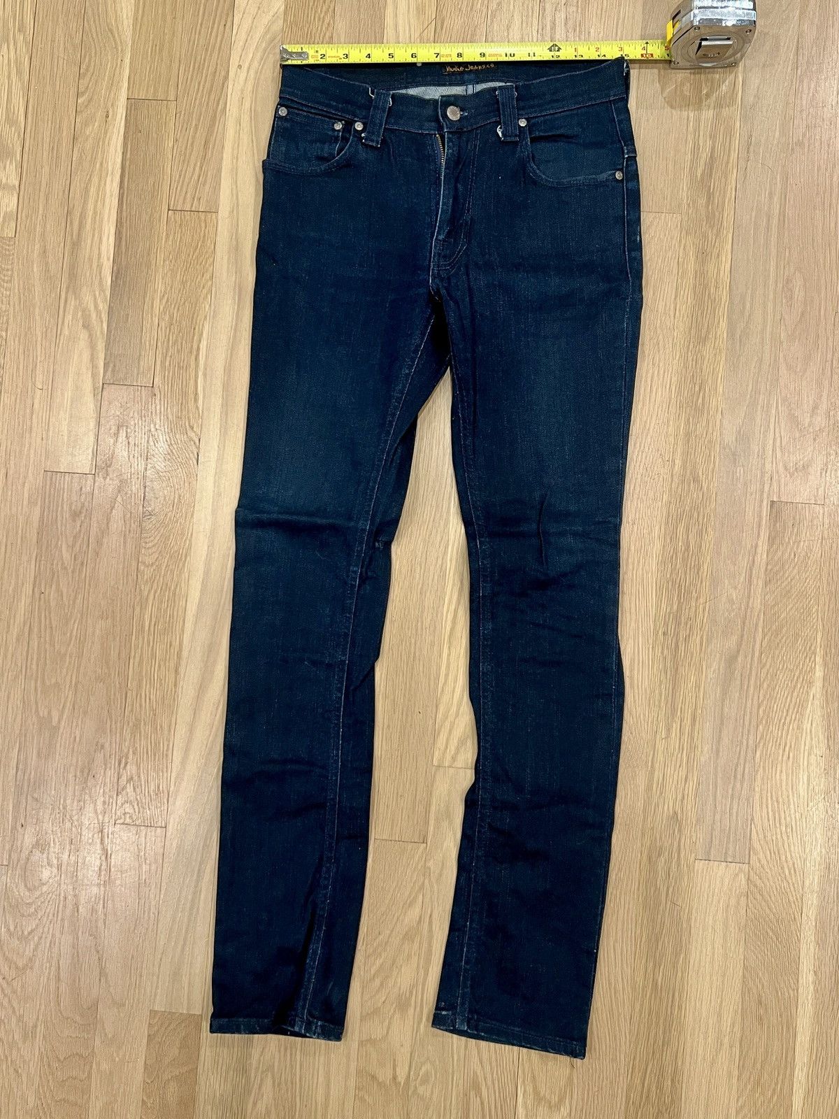 Nudie Jeans Nudie Jeans – Thin Finn – Ultra Indigo Coated Size US 30 / EU 46 - 1 Thumbnail