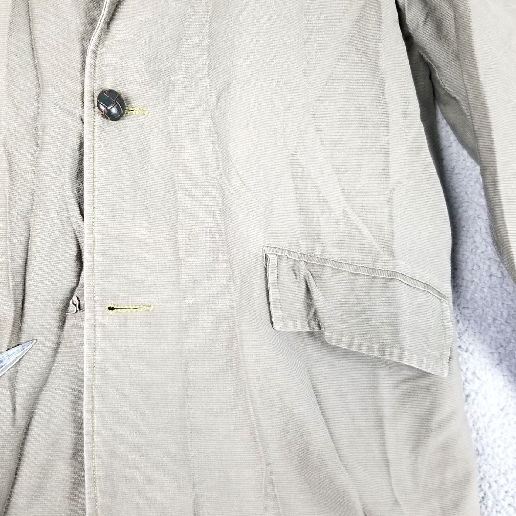 Vintage Vintage Field & Stream Hunting Field Jacket L Large Green Canvas Cotton Chore Coat Mens Jacket Size US L / EU 52-54 / 3 - 2 Thumbnail