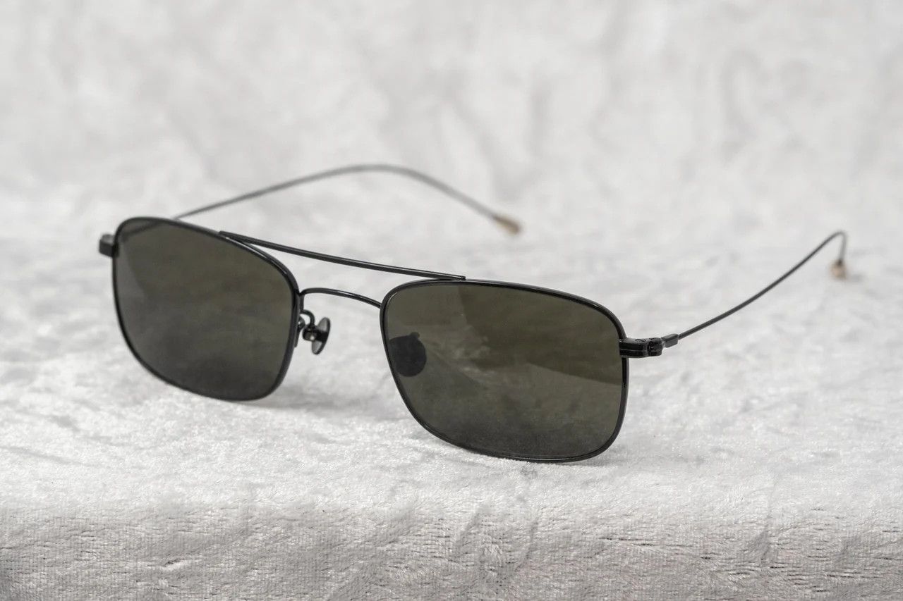 Ann Demeulemeester Ann Demeulemeester Sunglasses Black and Grey Size ONE SIZE - 12 Thumbnail