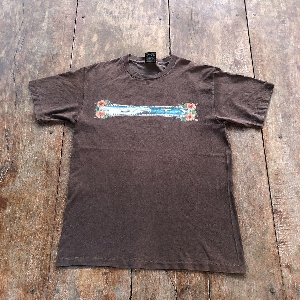 Rusty Vintage 90s Rusty Surfing T Shirt Size US L / EU 52-54 / 3 - 2 Thumbnail