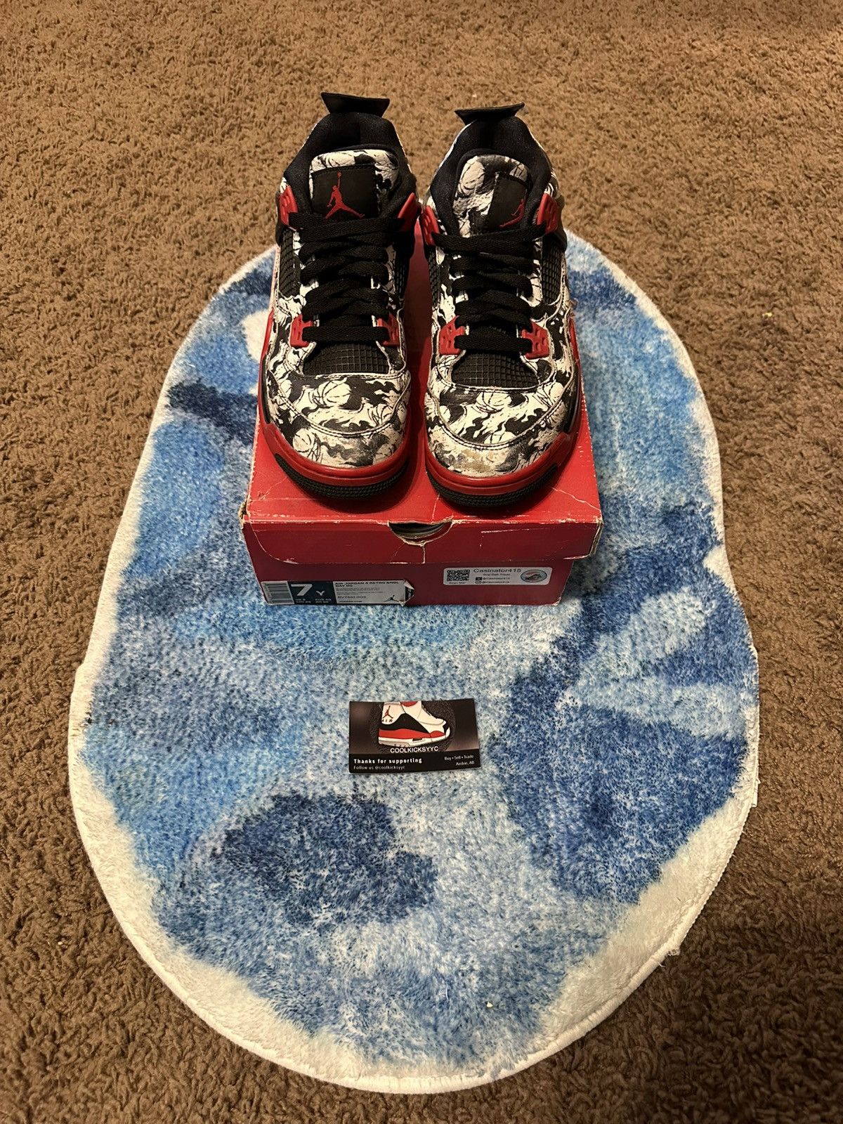 Jordan Brand Jordan 4 Tattoo Size US 7 / EU 40 - 3 Thumbnail