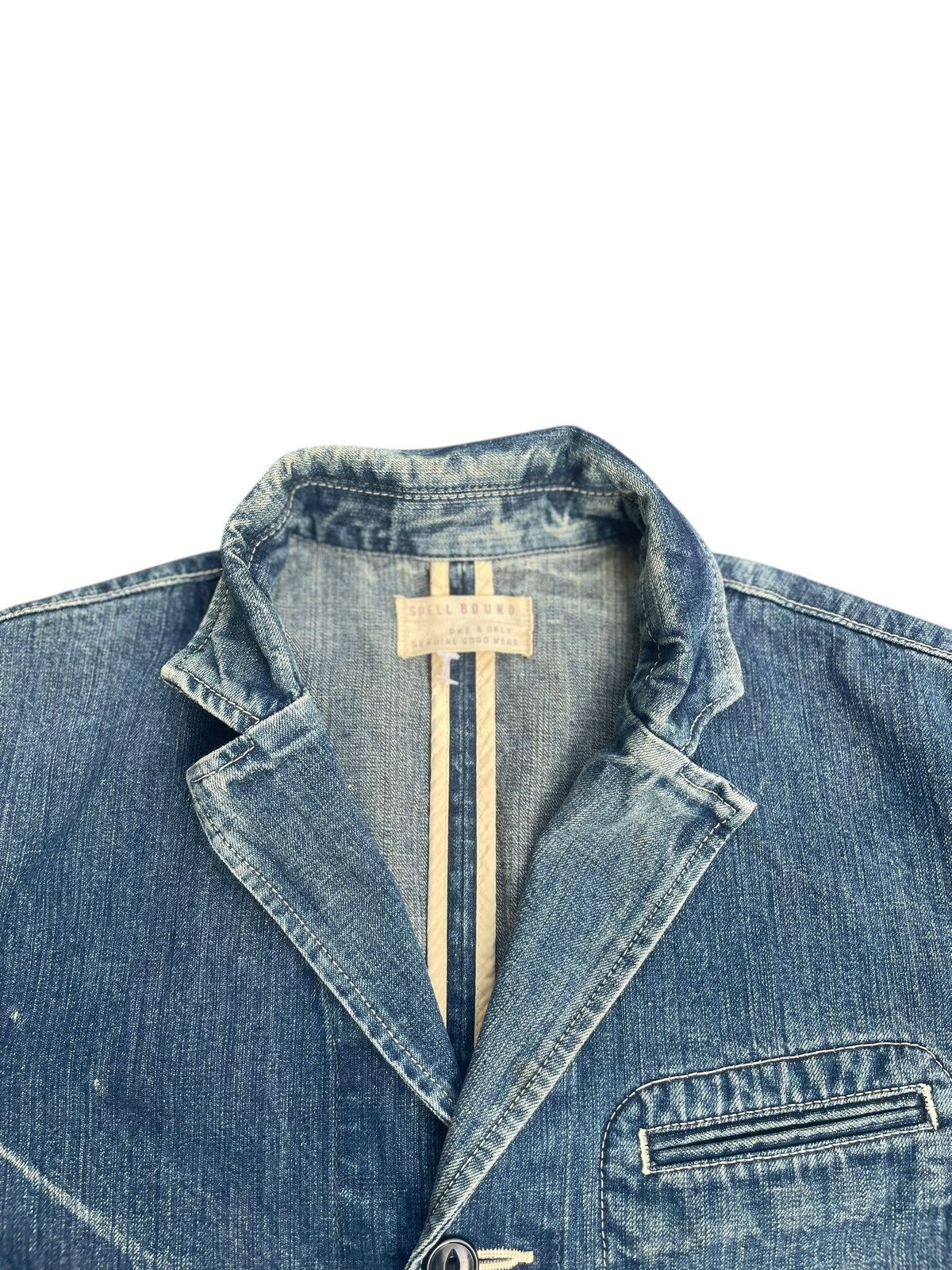 Spellbound Vintage Spellbound Japan Denim Jacket Size US L / EU 52-54 / 3 - 6 Thumbnail
