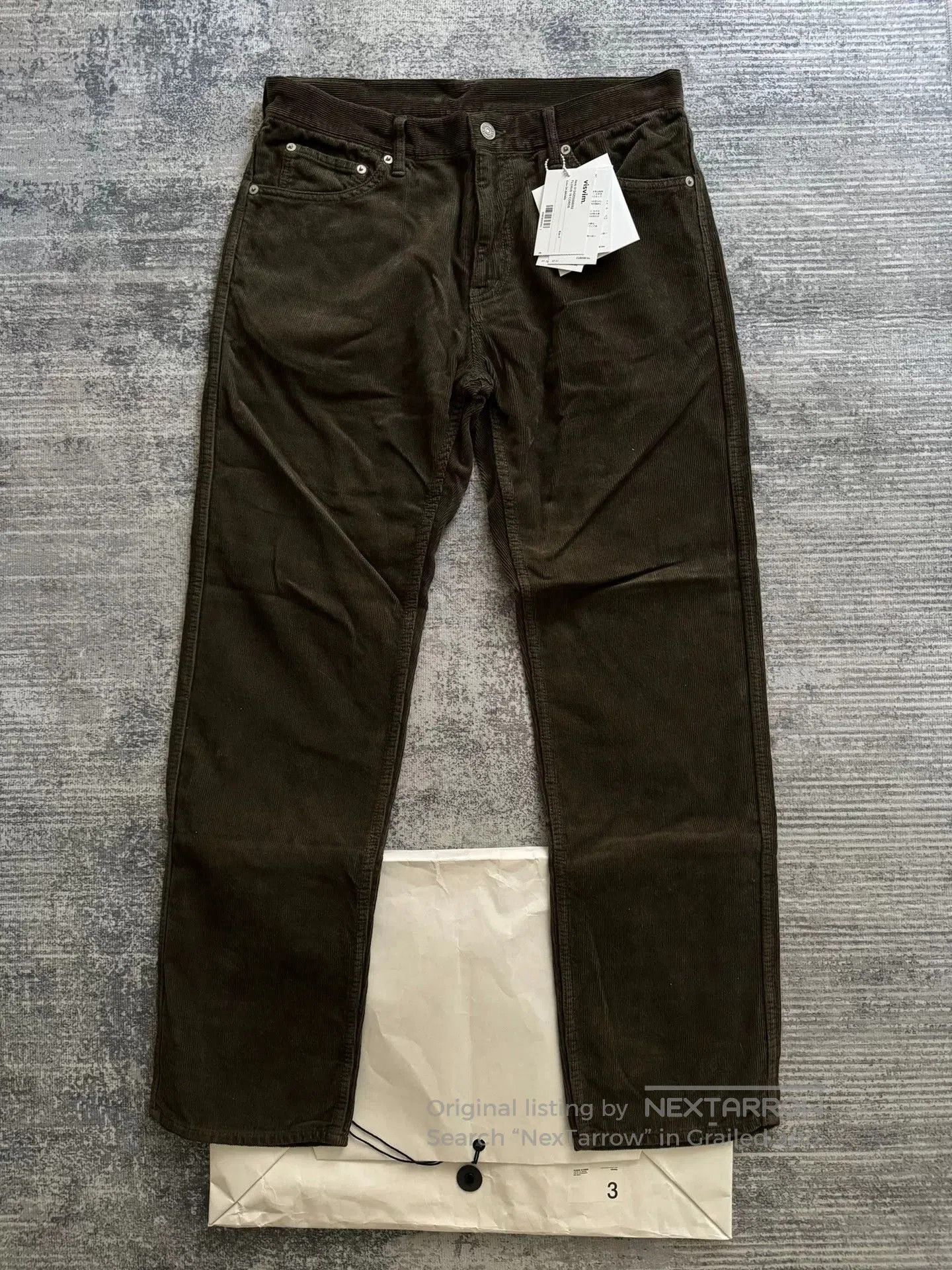 Visvim VISVIM 24AW FLUXUS Cords Pant. Size US 28 / EU 44 - 1 Thumbnail