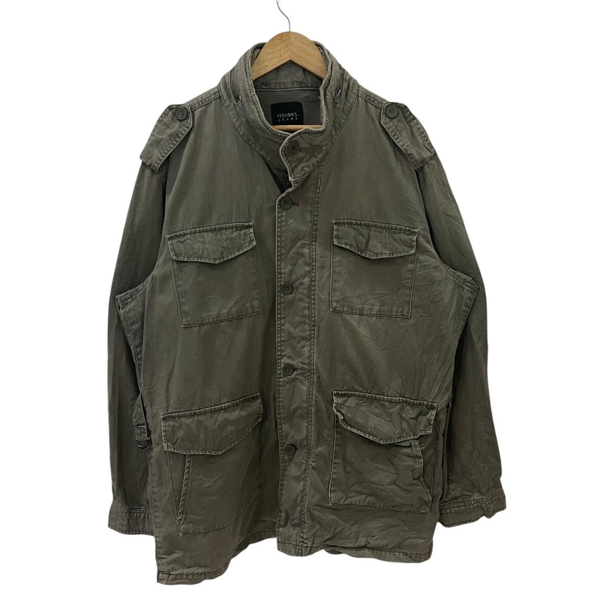 PERSON'S Vintage Person Jeans Tactical Jacket Size US XL / EU 56 / 4 - 1 Thumbnail