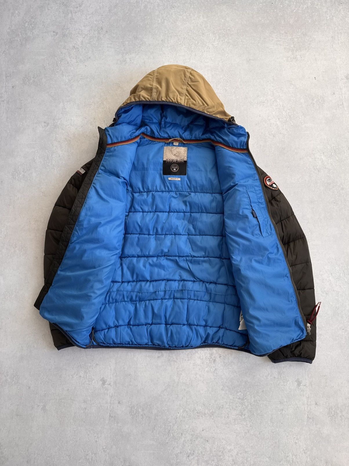 Napapijri Outdoor Napapijri Aris Forest Green Puffer Jacket Size L Size US L / EU 52-54 / 3 - 6 Thumbnail