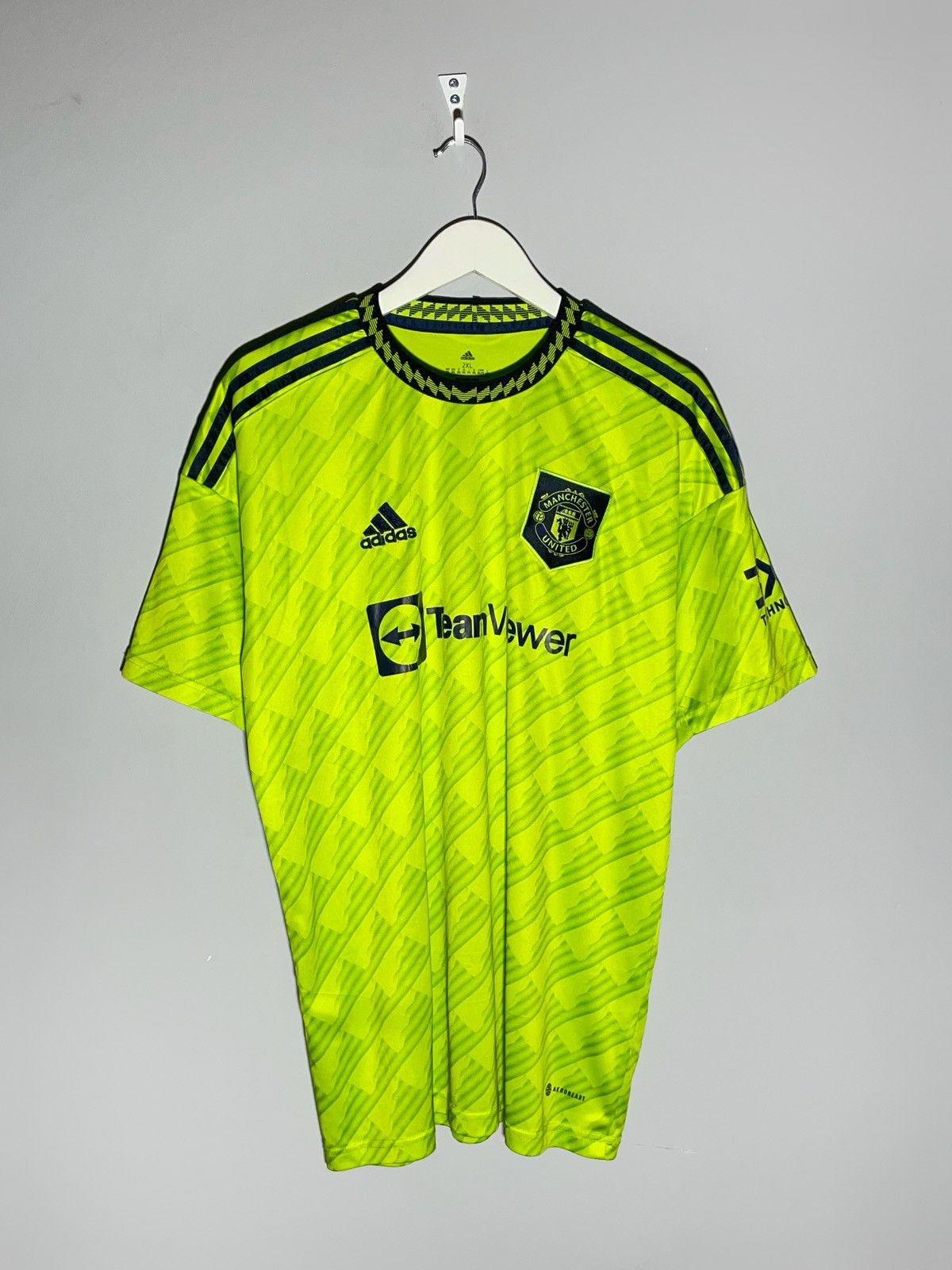 Adidas Manchester United Adidas 2022/23 Third Y2k Football Shirt Size US XXL / EU 58 / 5 - 1 Thumbnail