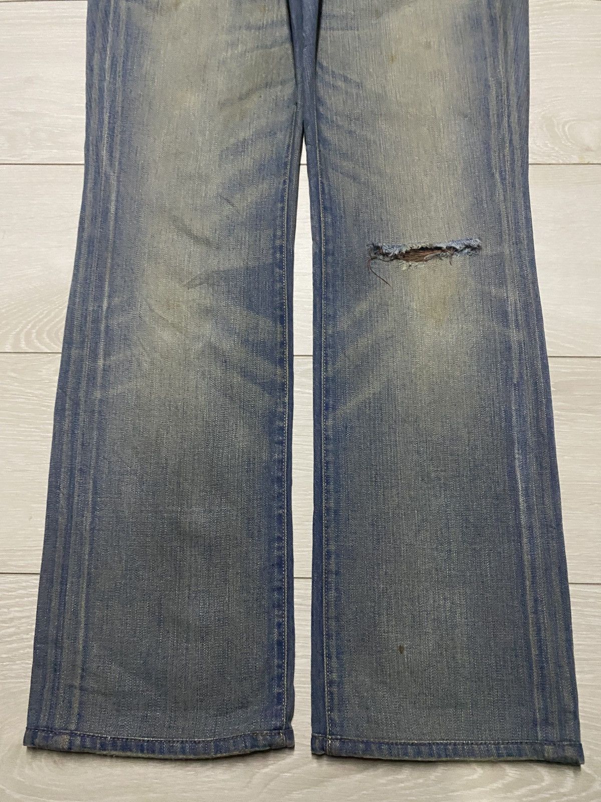 Diesel Vintage Diesel Snoozy Mud wash Distressed Loose Jeans Size US 34 / EU 50 - 7 Thumbnail