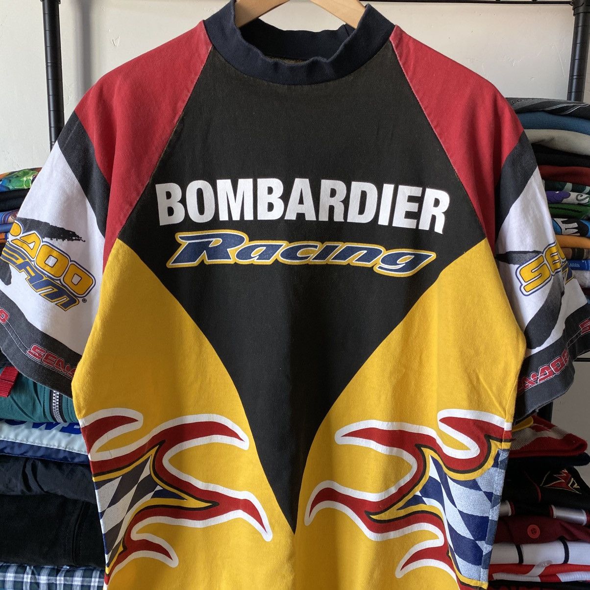 Vintage Vintage Sea Doo Racing T-Shirt Bombardier Water Craft AOP Size US XL / EU 56 / 4 - 2 Thumbnail