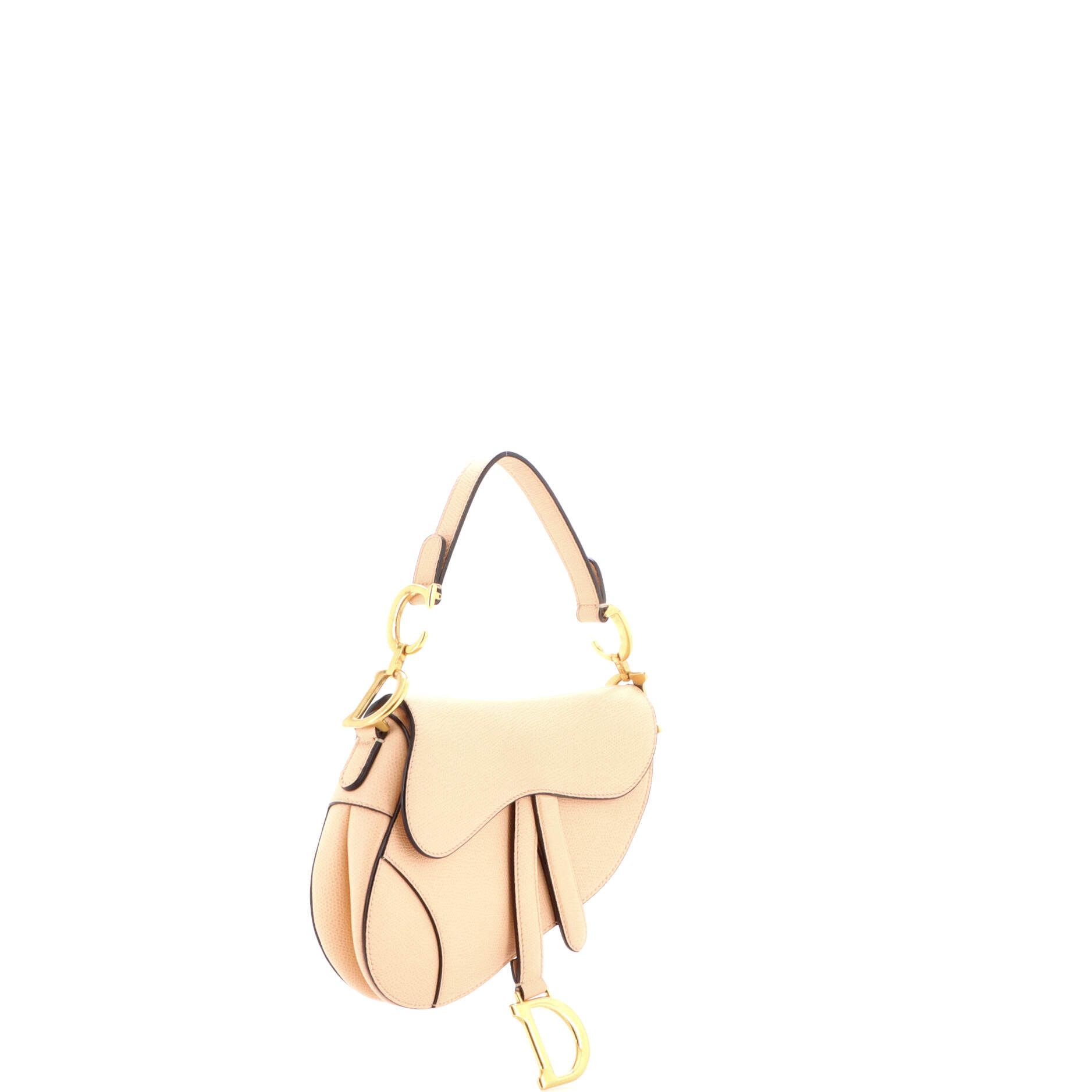 Dior Saddle Handbag Leather Mini Size ONE SIZE - 1 Thumbnail