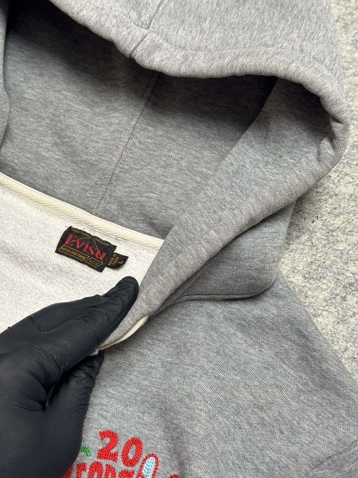 Evisu Rare vintage Zip-Hoodie Evisu Osaka Japan Size US L / EU 52-54 / 3 - 5 Thumbnail