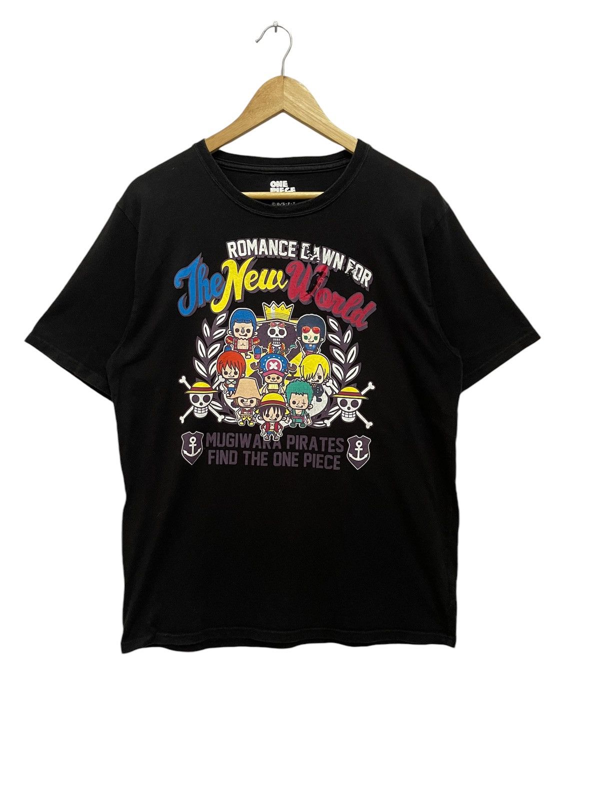 Anime × One Piece One Piece Big Logo T-shirt Black Size US L / EU 52-54 / 3 - 1 Thumbnail