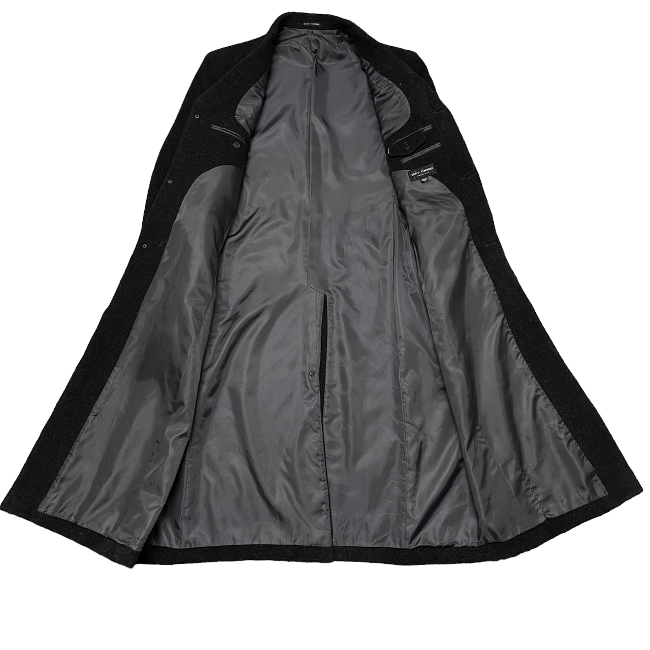 Japanese Brand Vintage Mens Tenoras Wool Long Coat like Yohji Comme des Size US M / EU 48-50 / 2 - 8 Thumbnail