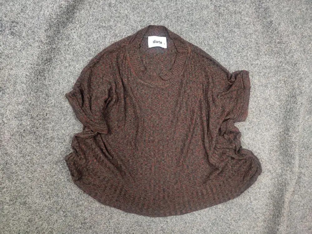 Vintage Diarte. Design Ethical loose-fit viscose wide-cut T-shirt Size ONE SIZE - 1 Thumbnail