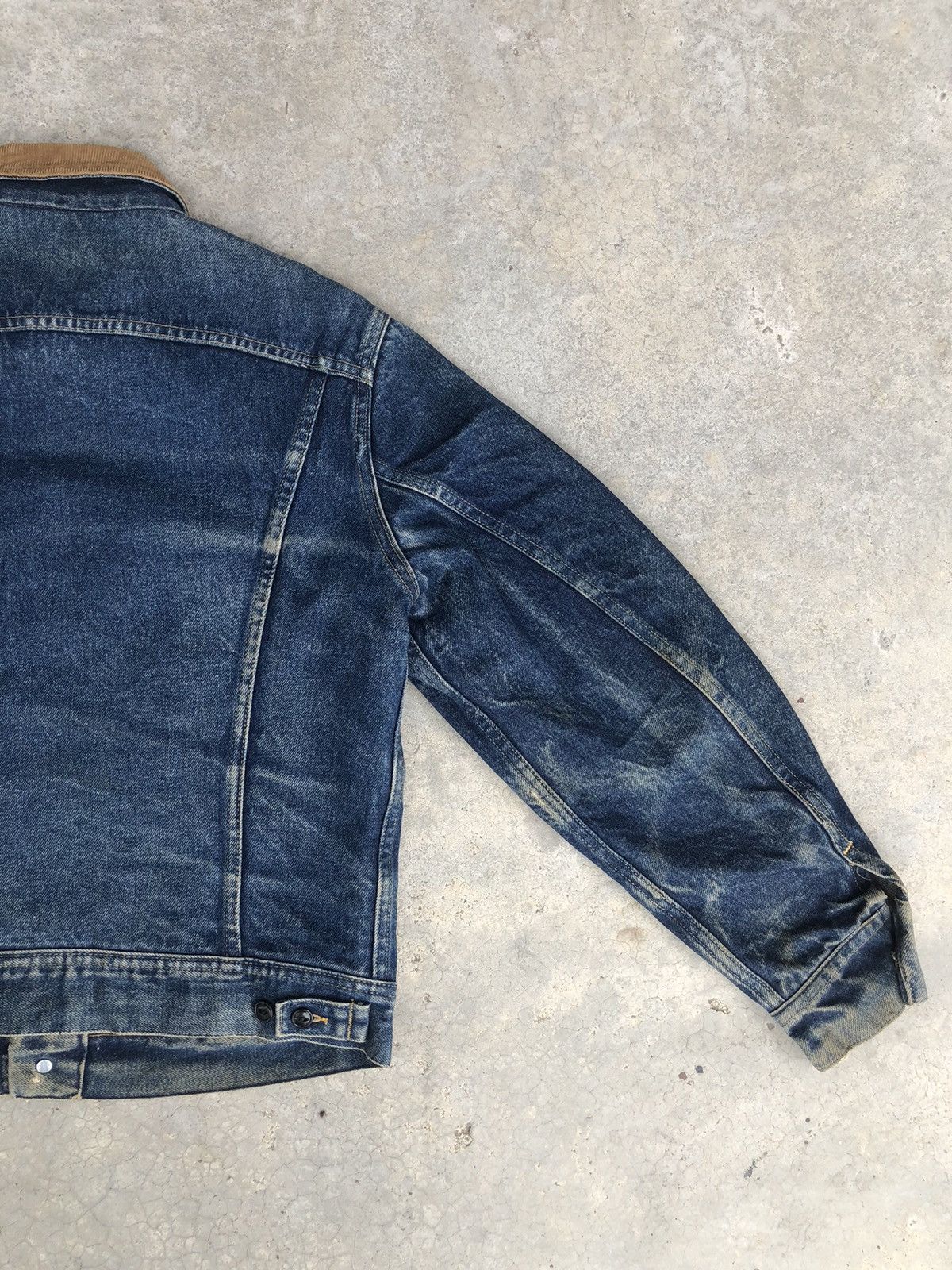Vintage Vintage 70s Lee Storm Rider Blanked Lined Denim Jacket Size US M / EU 48-50 / 2 - 13 Thumbnail