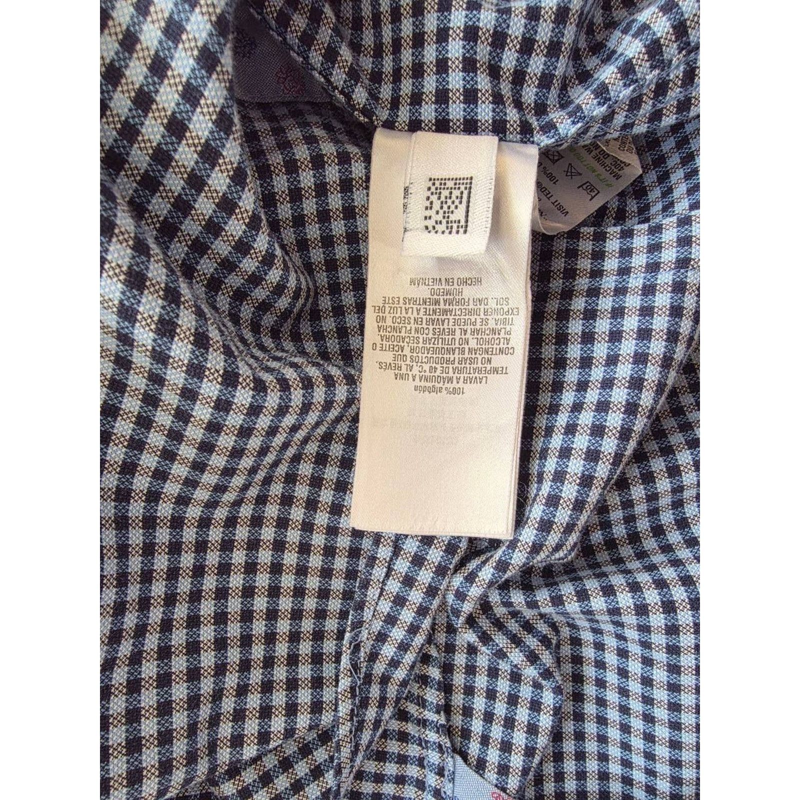 Ted Baker Ted Baker London Men's Buton Long Sleeve Shirt 34/35 A000999 Size US M / EU 48-50 / 2 - 3 Thumbnail