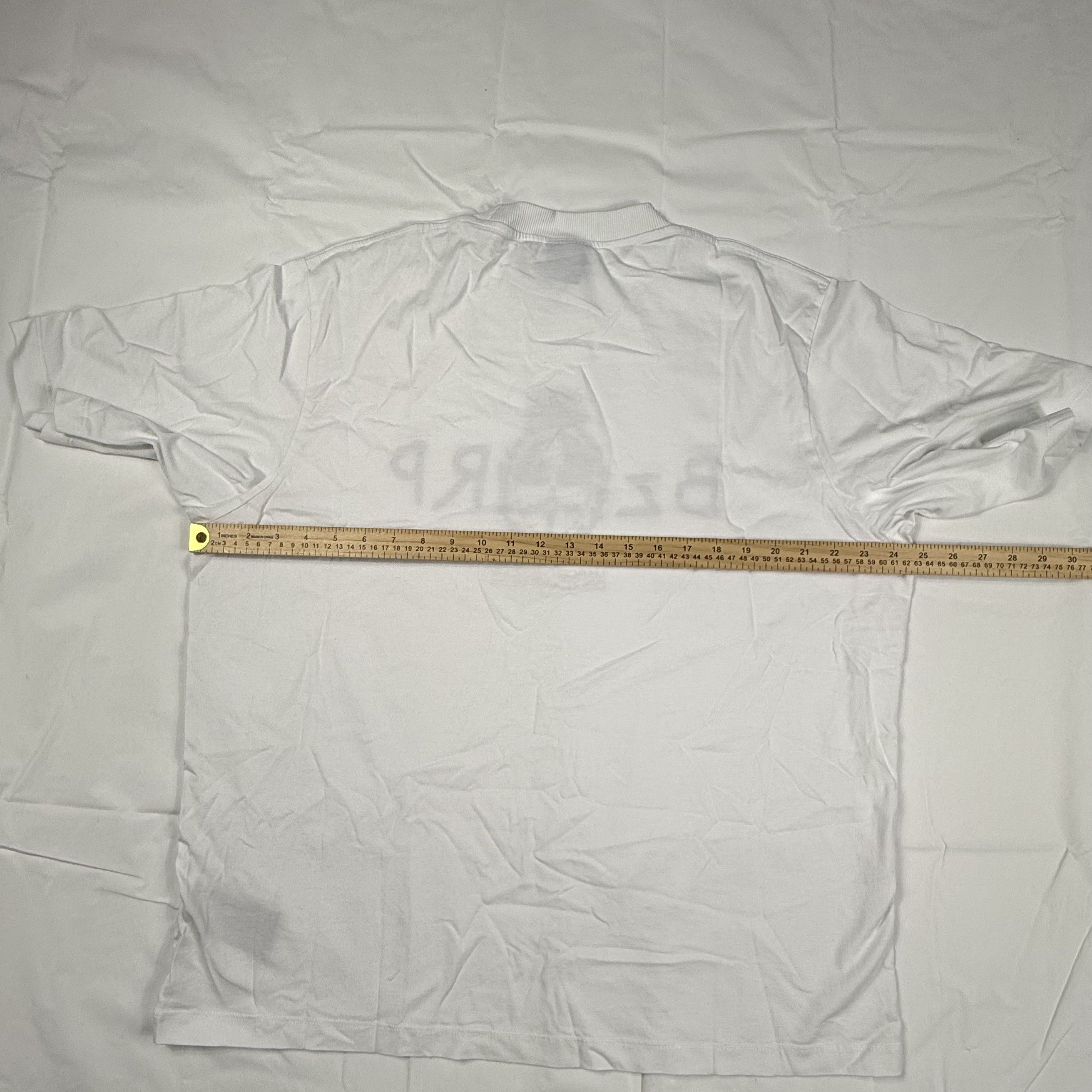 Marcelo Burlon Marcelo Burlon County of Milan BZRP Pixel White T-Shirt Size US L / EU 52-54 / 3 - 9 Thumbnail