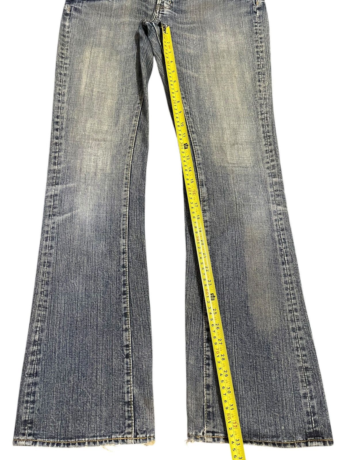Big John Vintage Big John Blue Faded Wash Style Flare Jeans Size US 32 / EU 48 - 14 Thumbnail
