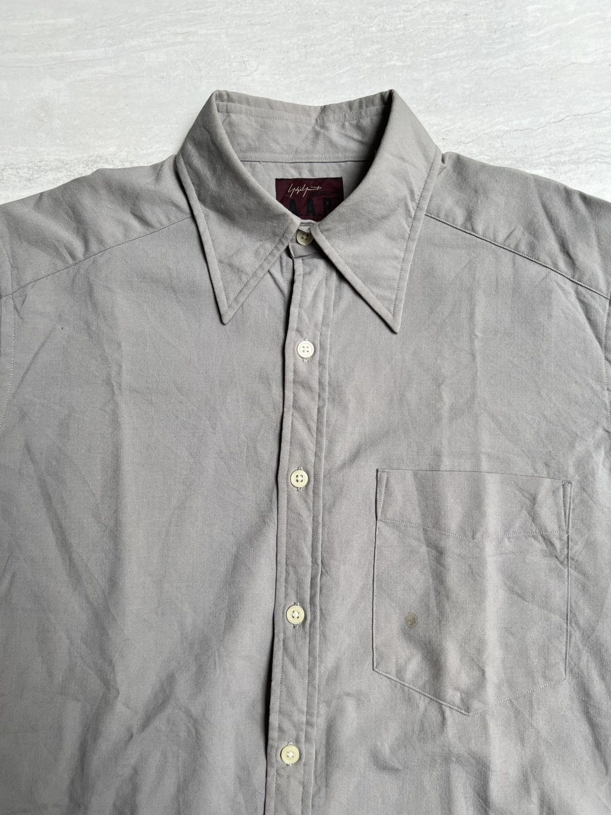 Yohji Yamamoto A.A.R Yohji Yamamoto Durban Grey Shirt Size US M / EU 48-50 / 2 - 3 Thumbnail