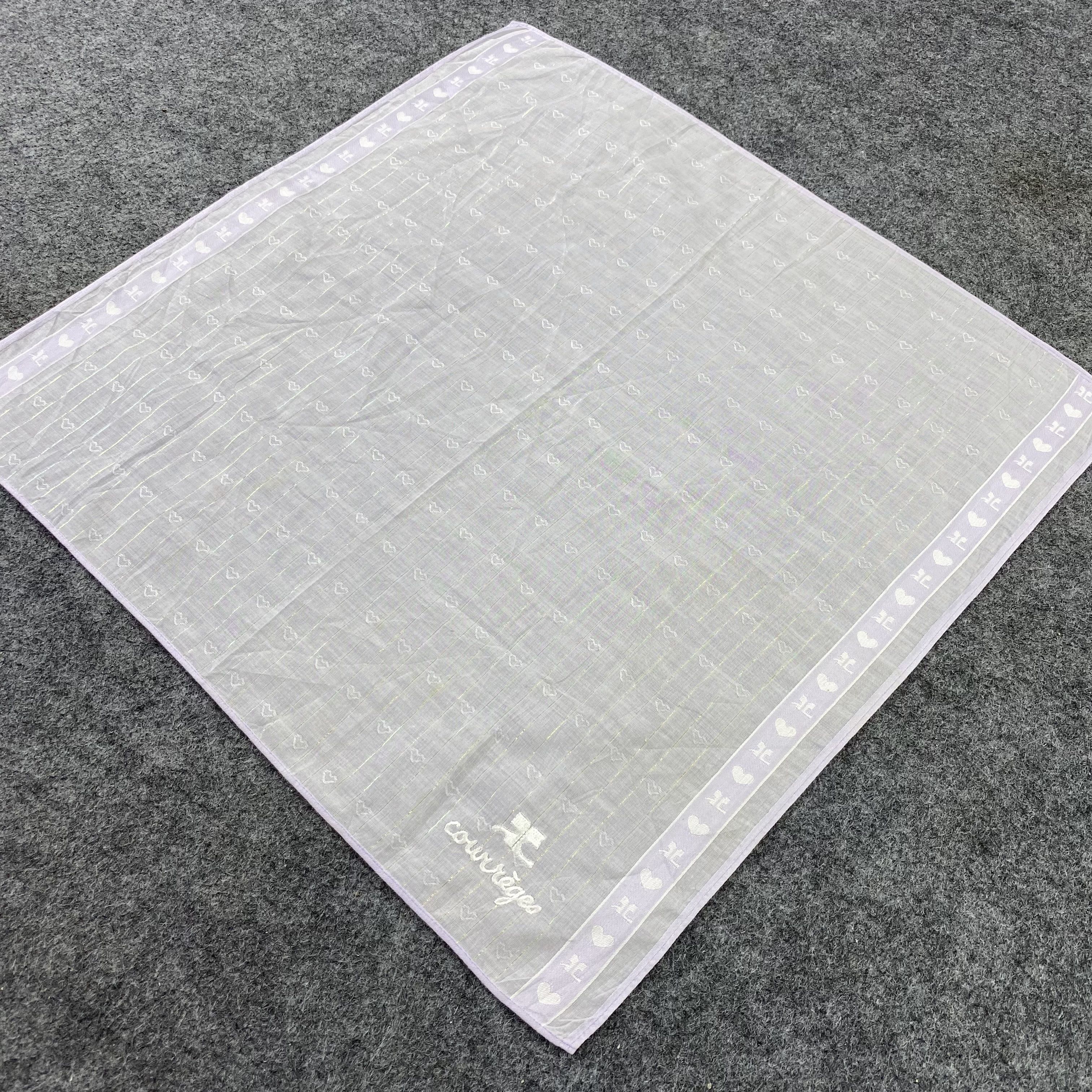 Courreges Courreges Handkerchief / Neckerchief / Bandana-B496 Size ONE SIZE - 4 Thumbnail