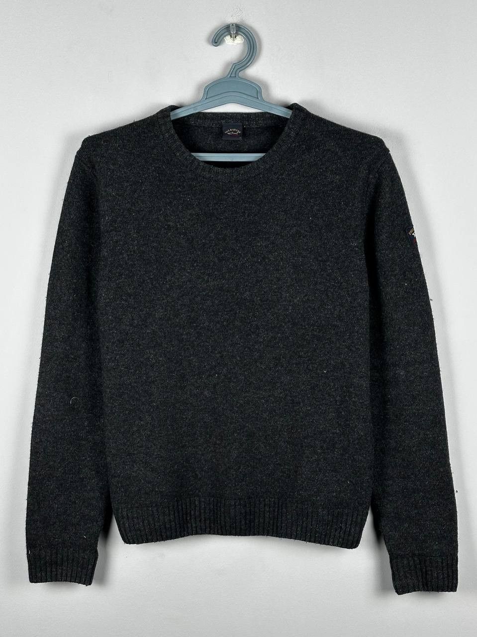 Paul & Shark Vintage Paul & Shark Grey Wool Knitted Sweater Size US M / EU 48-50 / 2 - 1 Thumbnail