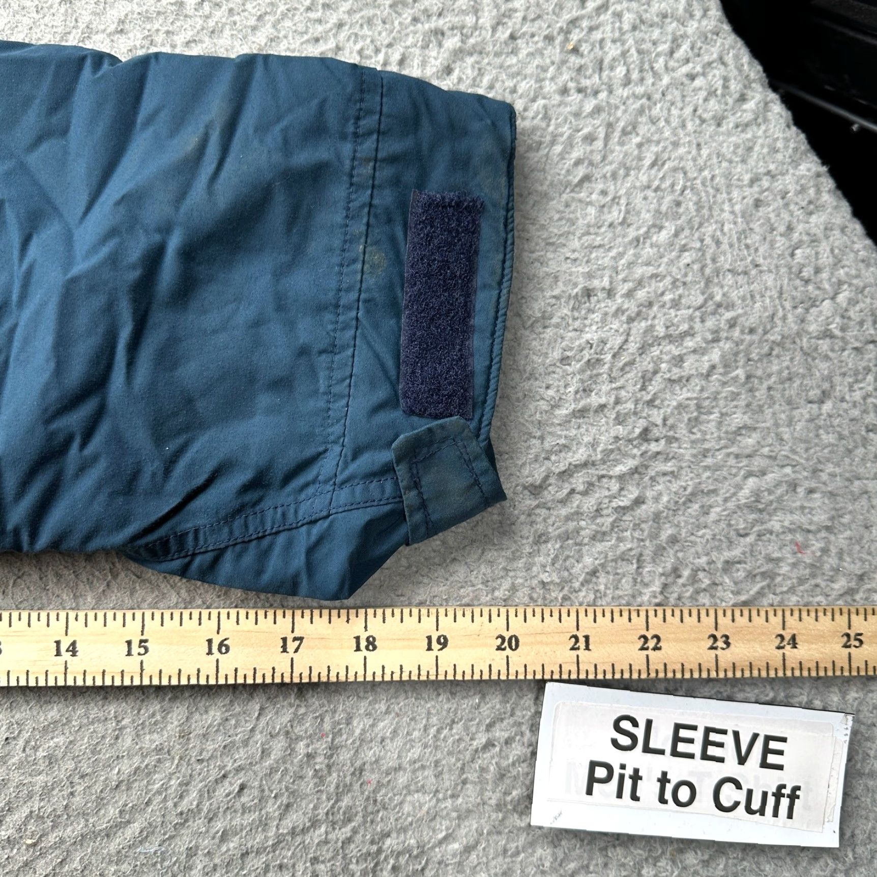 Vintage VINTAGE LL Bean Baxter State Parka Jacket Coat Womens Medium Hooded Navy Puffer Jacket Coat Size M / US 6-8 / IT 42-44 - 5 Thumbnail
